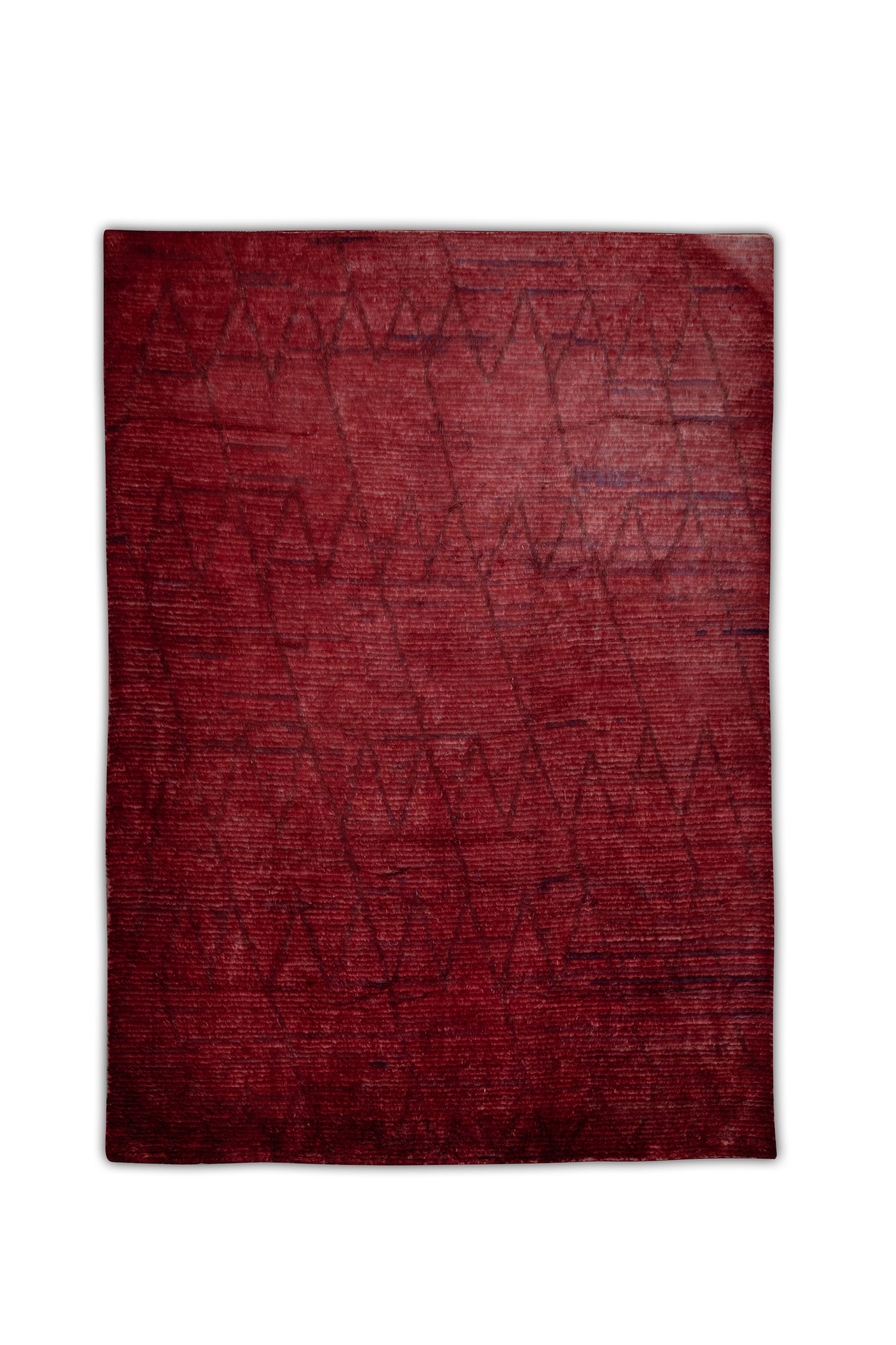 Turkish Tulu Rug Hand Knotted 9'11"x 13'10" #1002