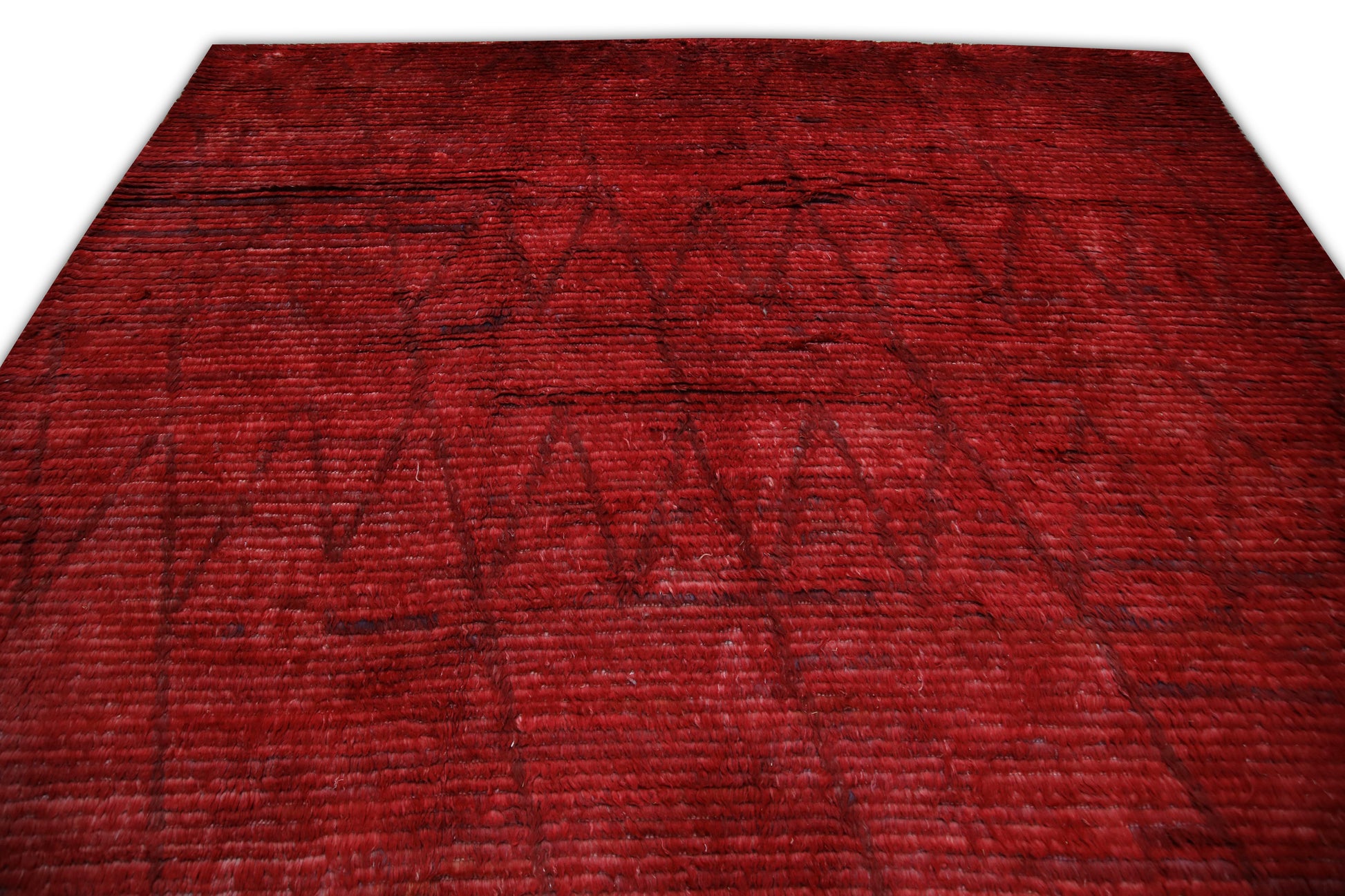 Turkish Tulu Rug Hand Knotted 9'11"x 13'10" #1002