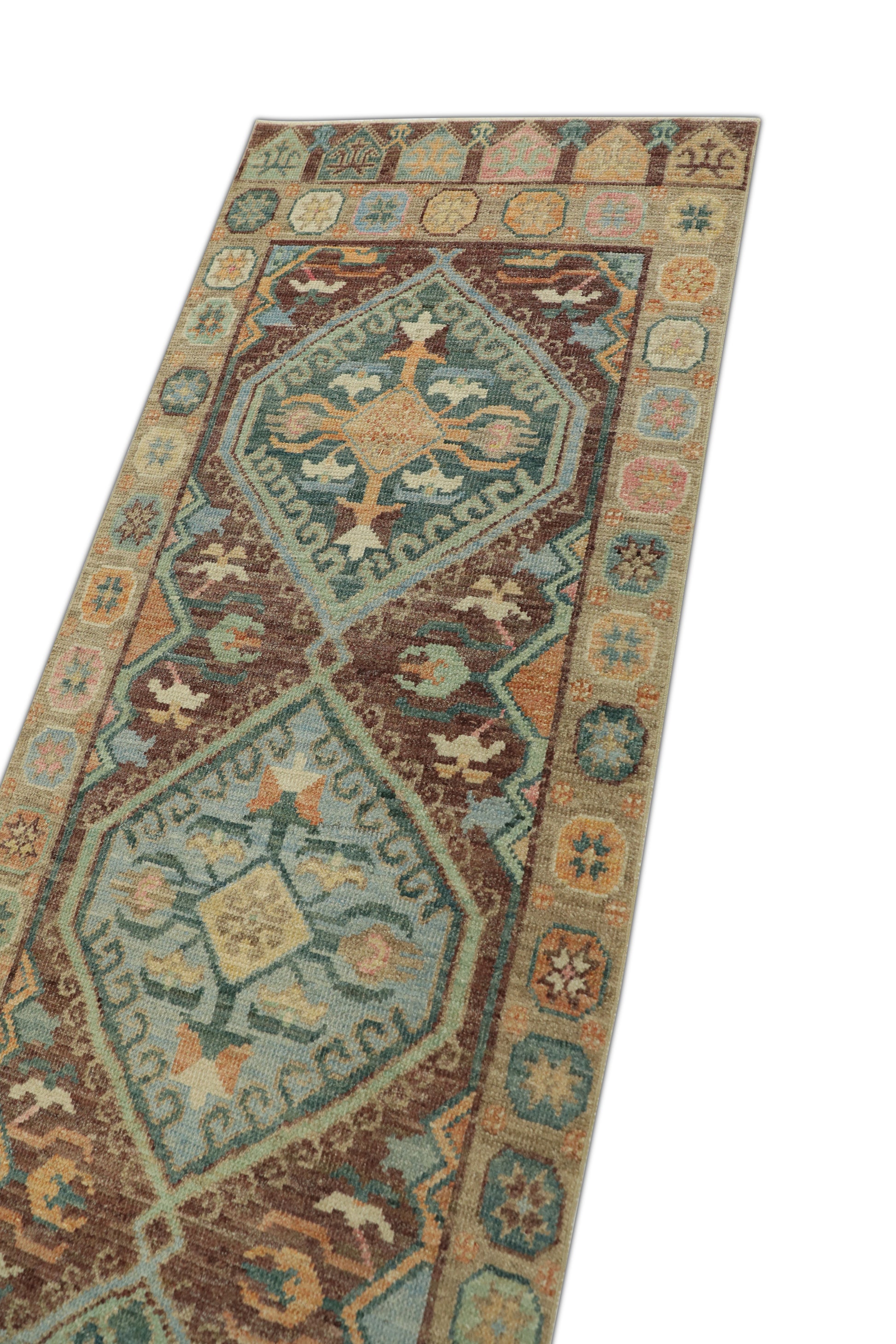 Turkish Oushak Rug 2'10" x 8'6" #1504