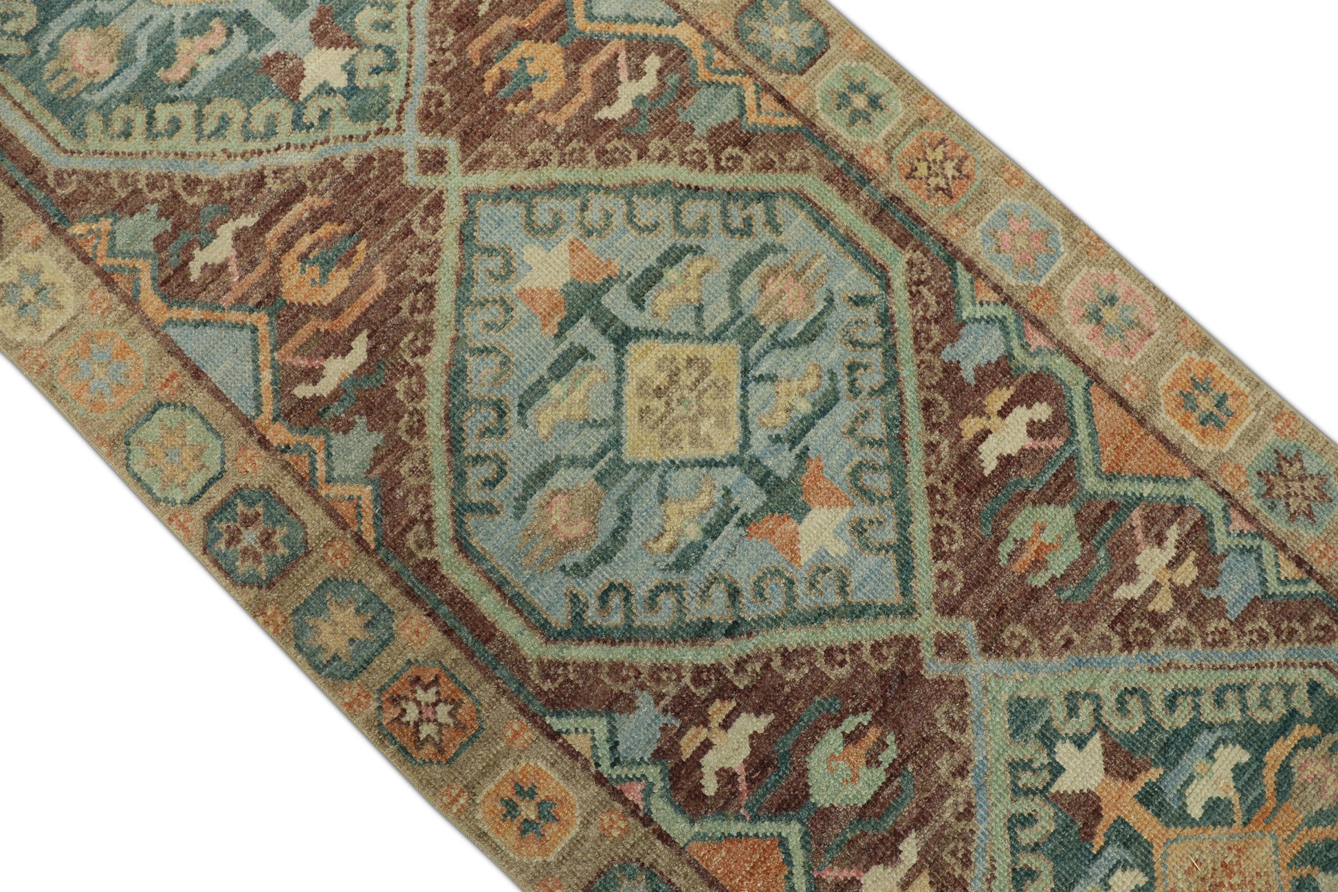 Turkish Oushak Rug 2'10" x 8'6" #1504