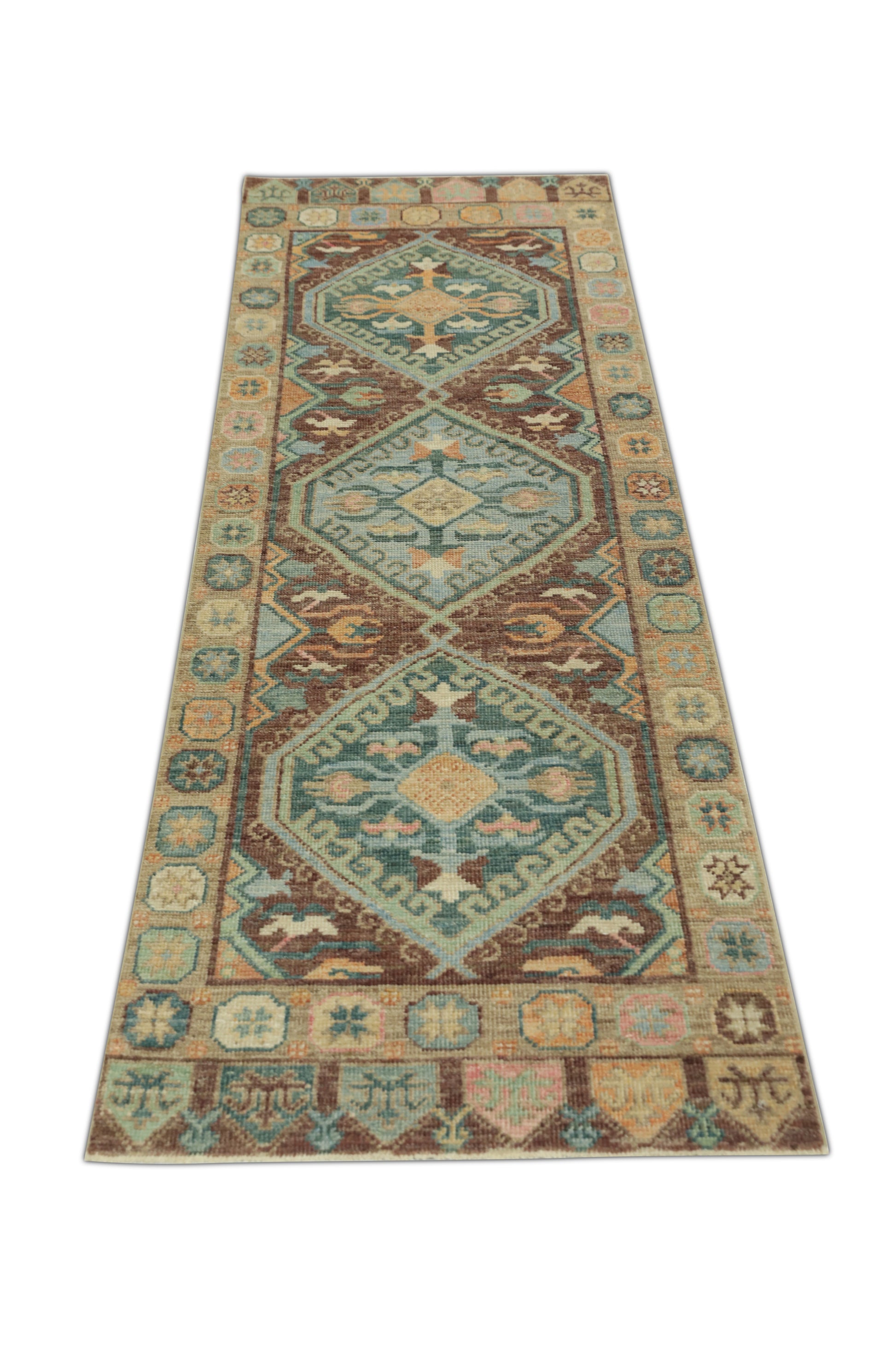 Turkish Oushak Rug 2'10" x 8'6" #1504