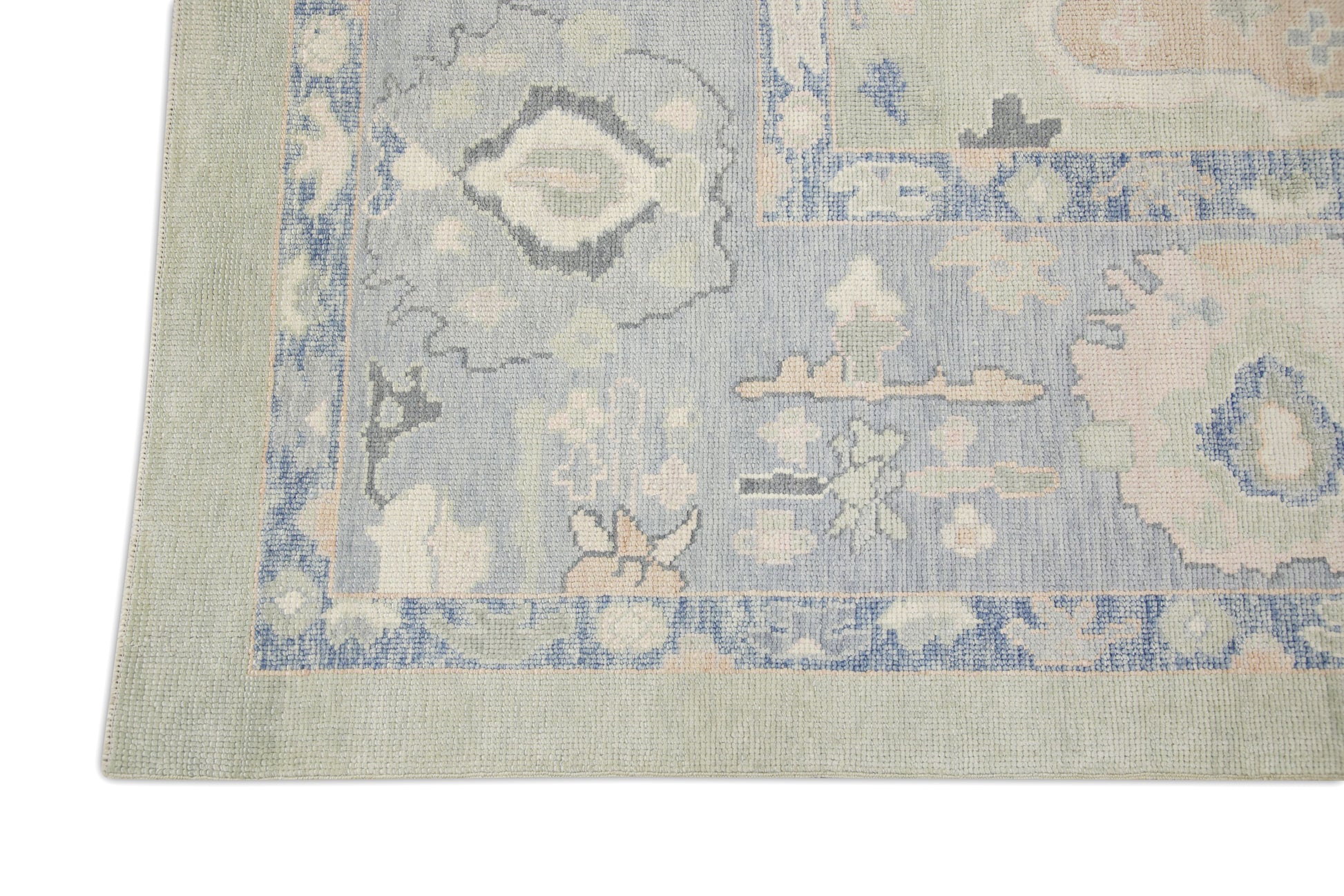 Turkish Oushak Rug 8'8" x 11'7" #7454