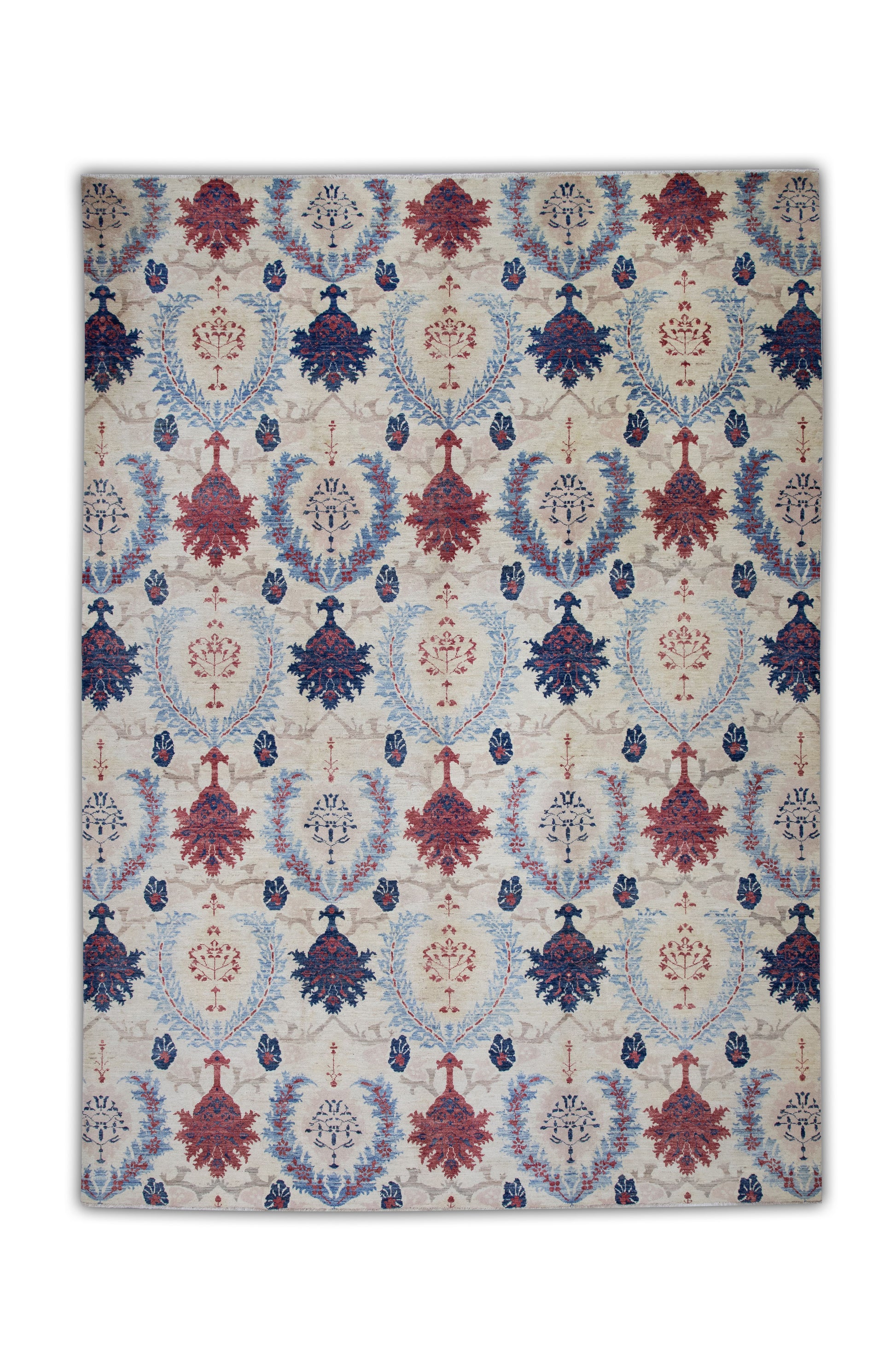 Turkish Tulu Rug Hand Knotted  8'9" x 12' #PK1