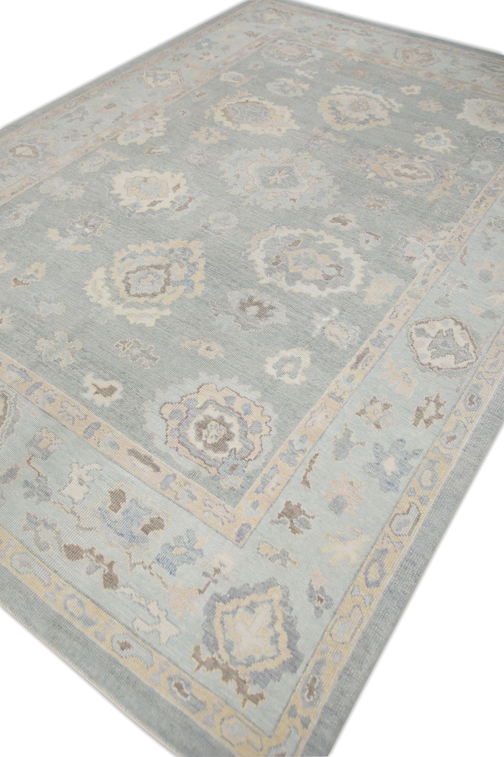 Turkish Oushak Rug 8'5" x 12'1" #7455