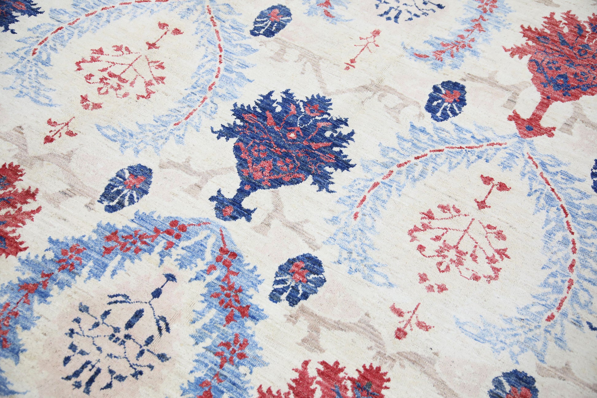 Turkish Tulu Rug Hand Knotted  8'9" x 12' #PK1