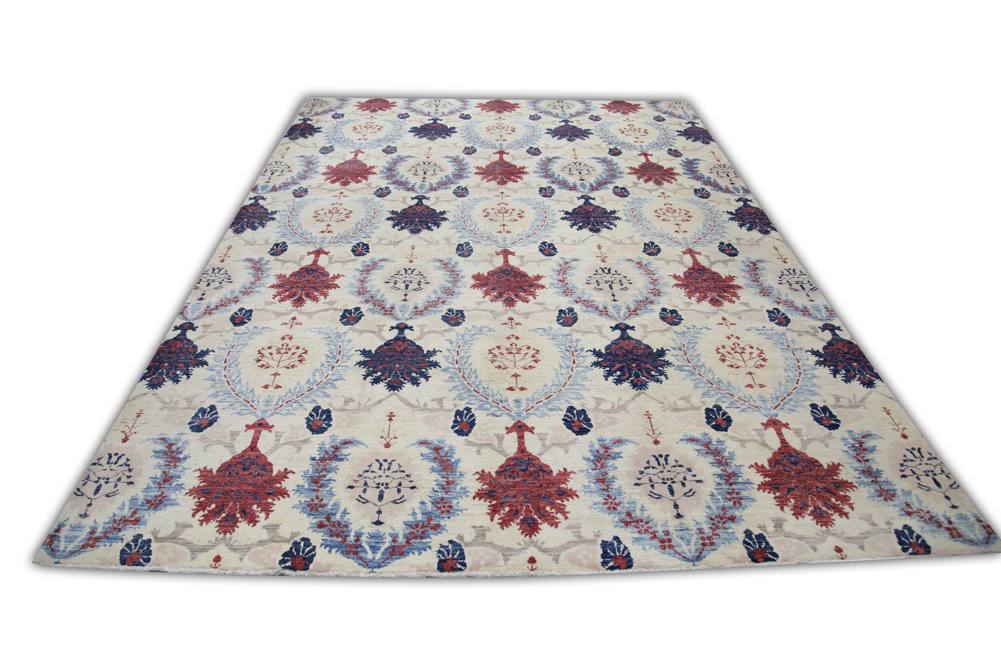 Turkish Tulu Rug Hand Knotted  8'9" x 12' #PK1
