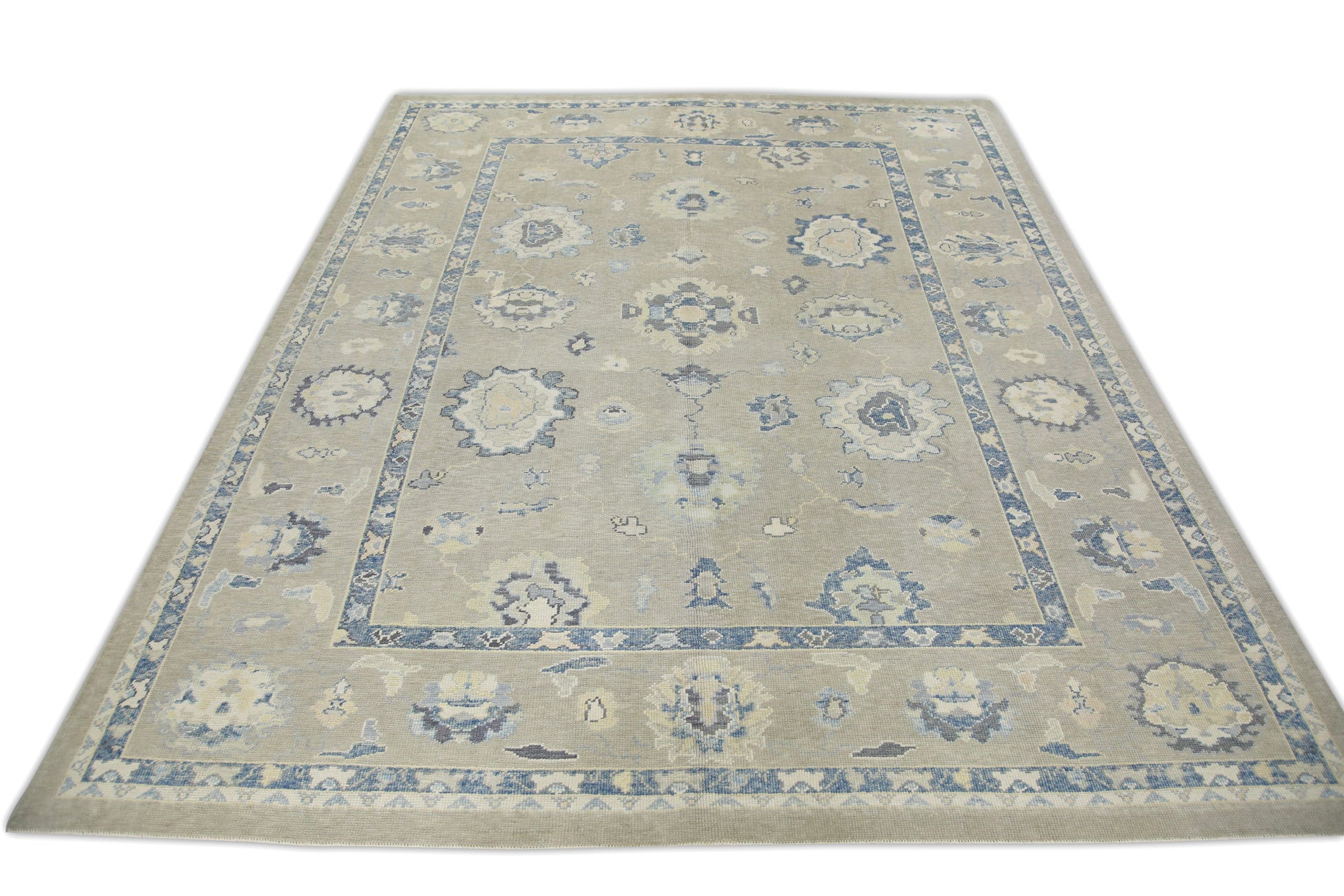 Turkish Oushak Rug 9'2" x 11'6" #7450