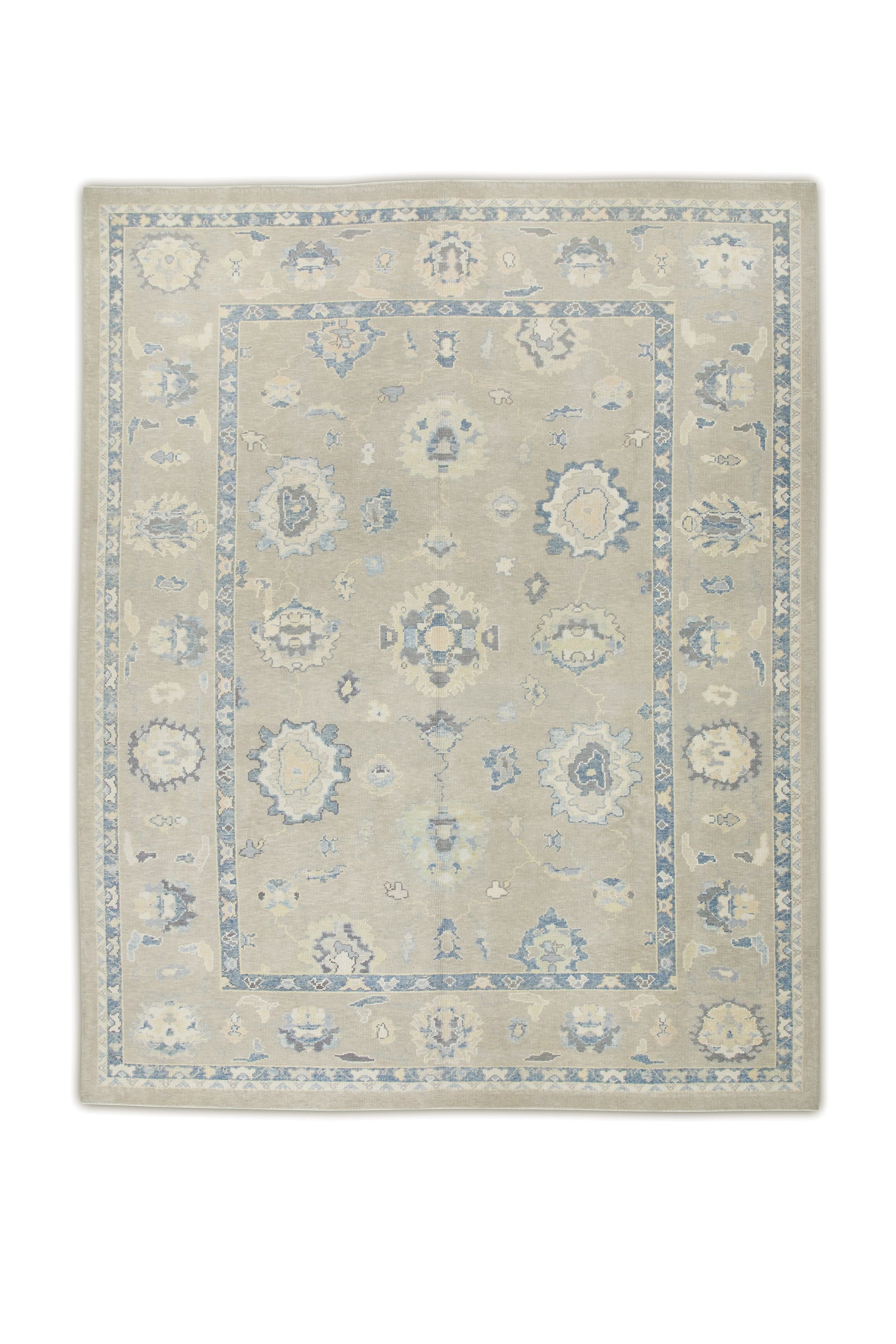 Turkish Oushak Rug 9'2" x 11'6" #7450