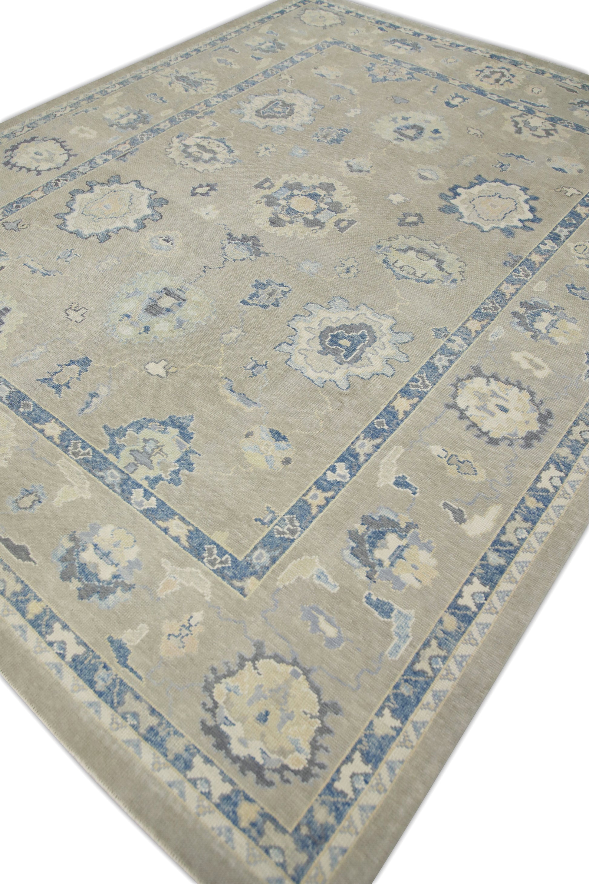 Turkish Oushak Rug 9'2" x 11'6" #7450