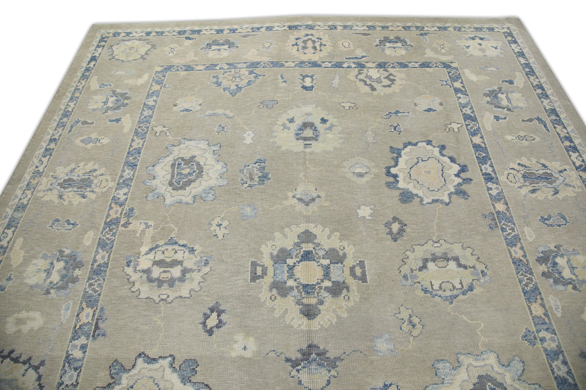 Turkish Oushak Rug 9'2" x 11'6" #7450