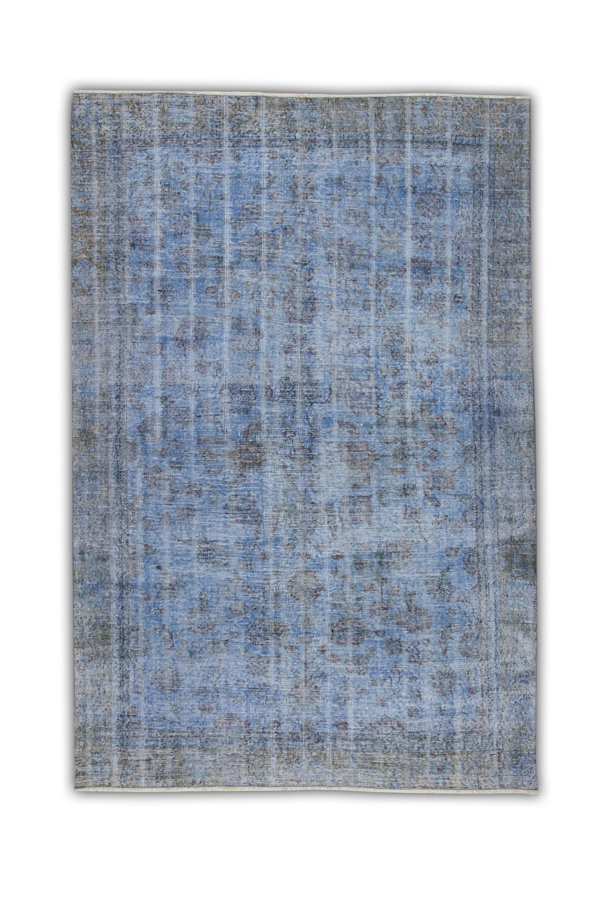 Turkish Vintage Anatolian Rug  6'3" x 9'6" #102