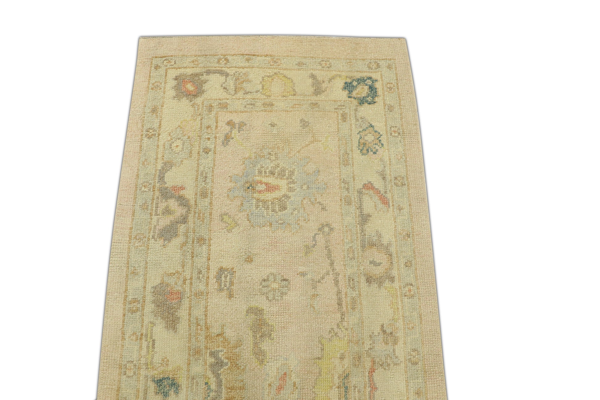 Turkish Oushak Rug 2'8" x 6'7" #939