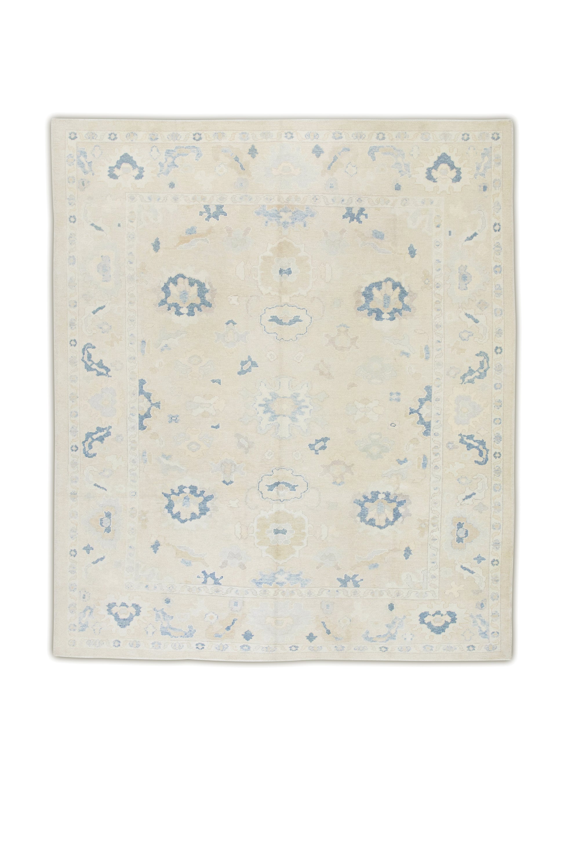 Turkish Oushak Rug 8'10" x 10'3" #7462