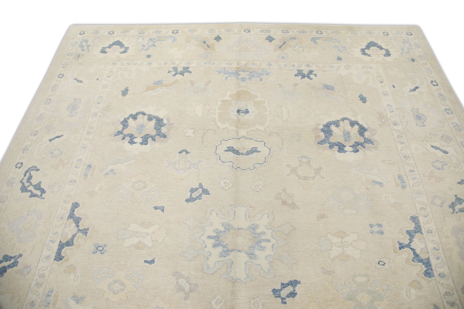 Turkish Oushak Rug 8'10" x 10'3" #7462
