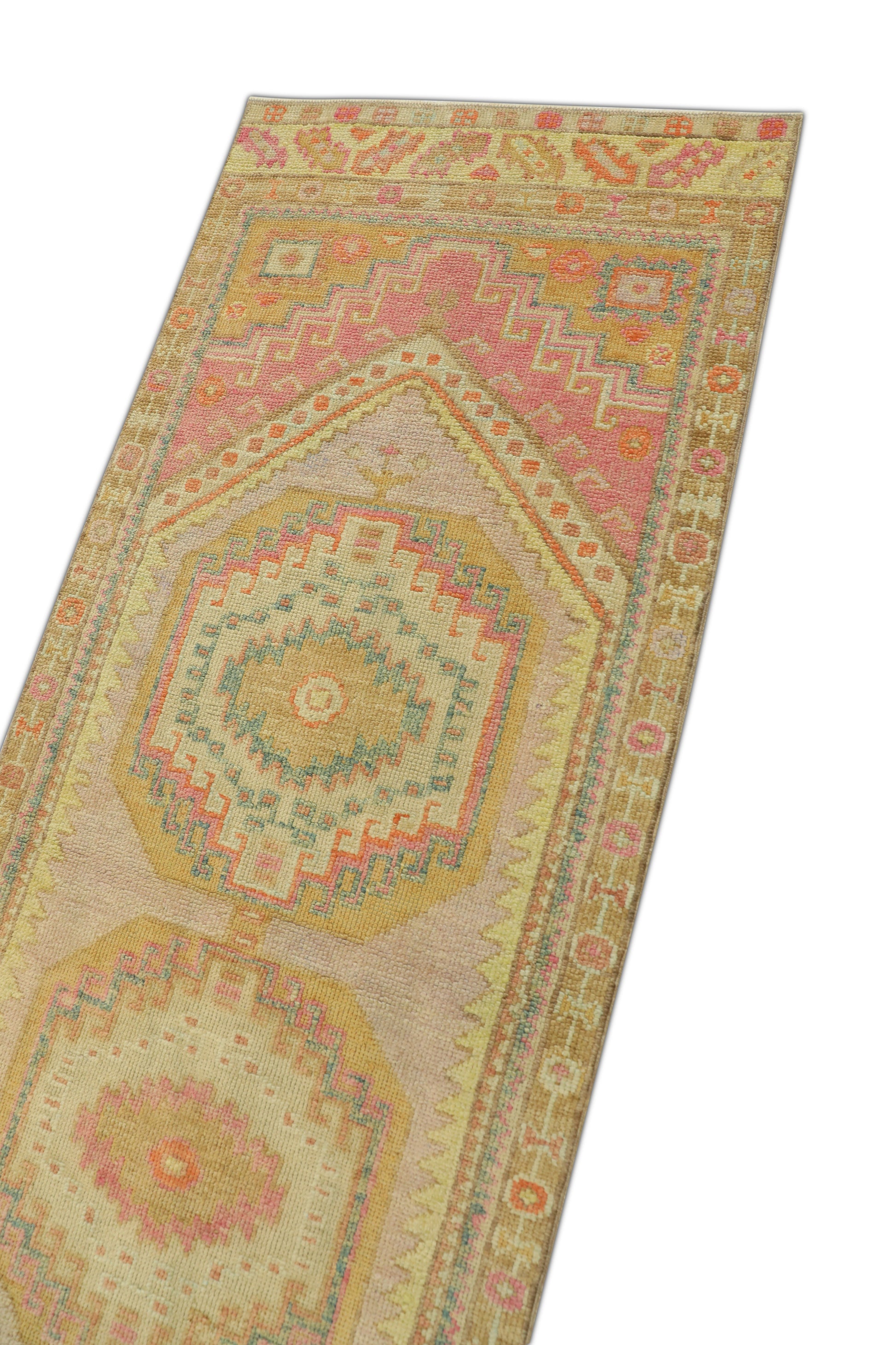 Turkish Oushak Rug 2'11" x 7'11" #1267