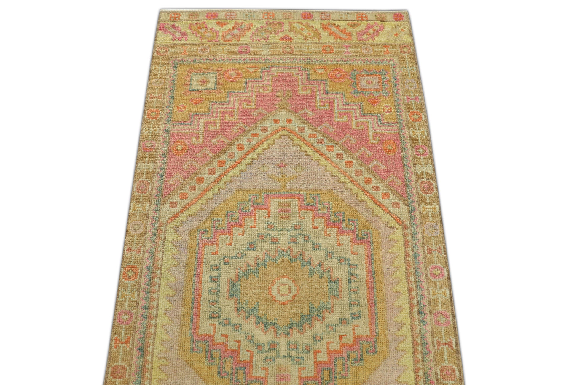 Turkish Oushak Rug 2'11" x 7'11" #1267