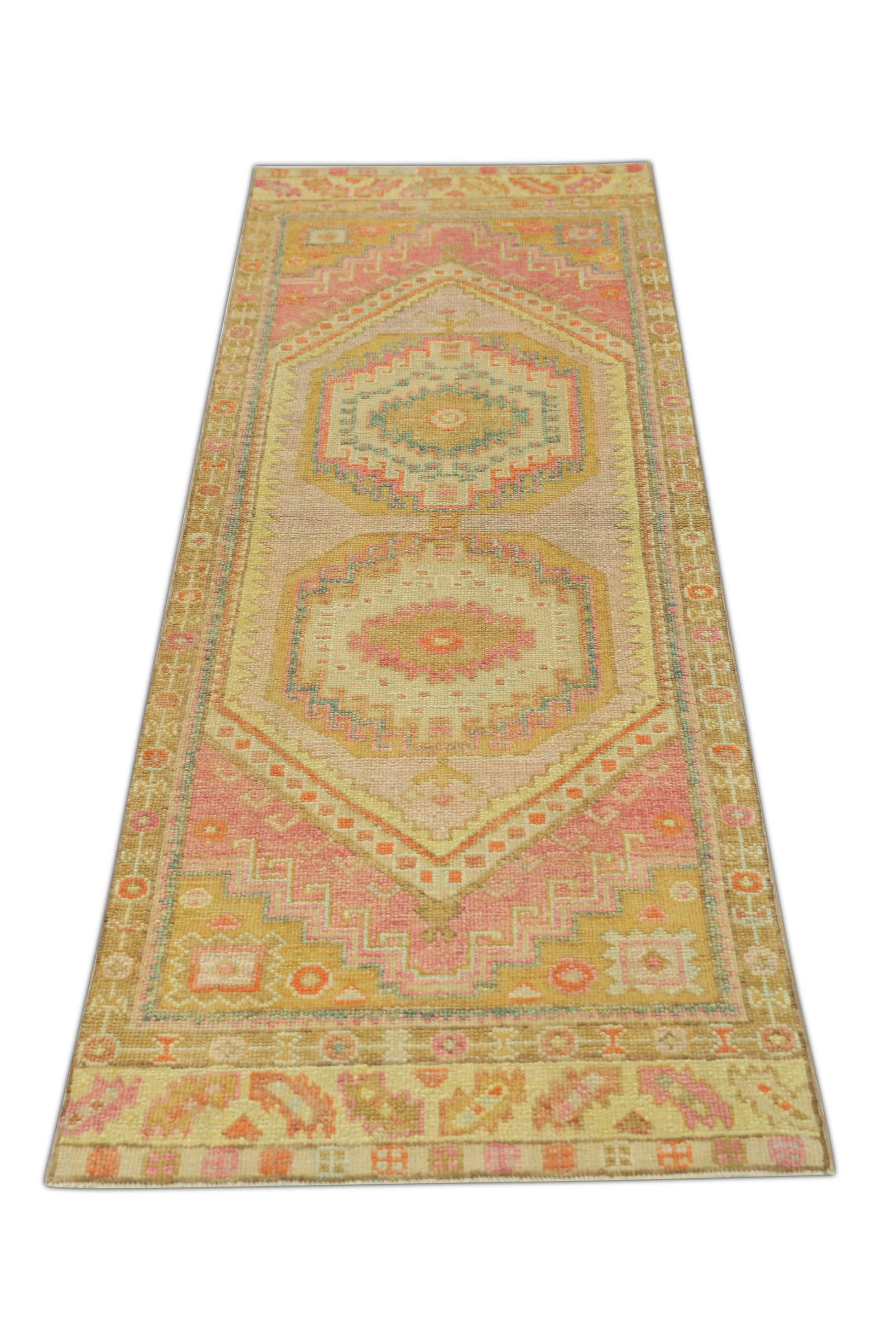 Turkish Oushak Rug 2'11" x 7'11" #1267