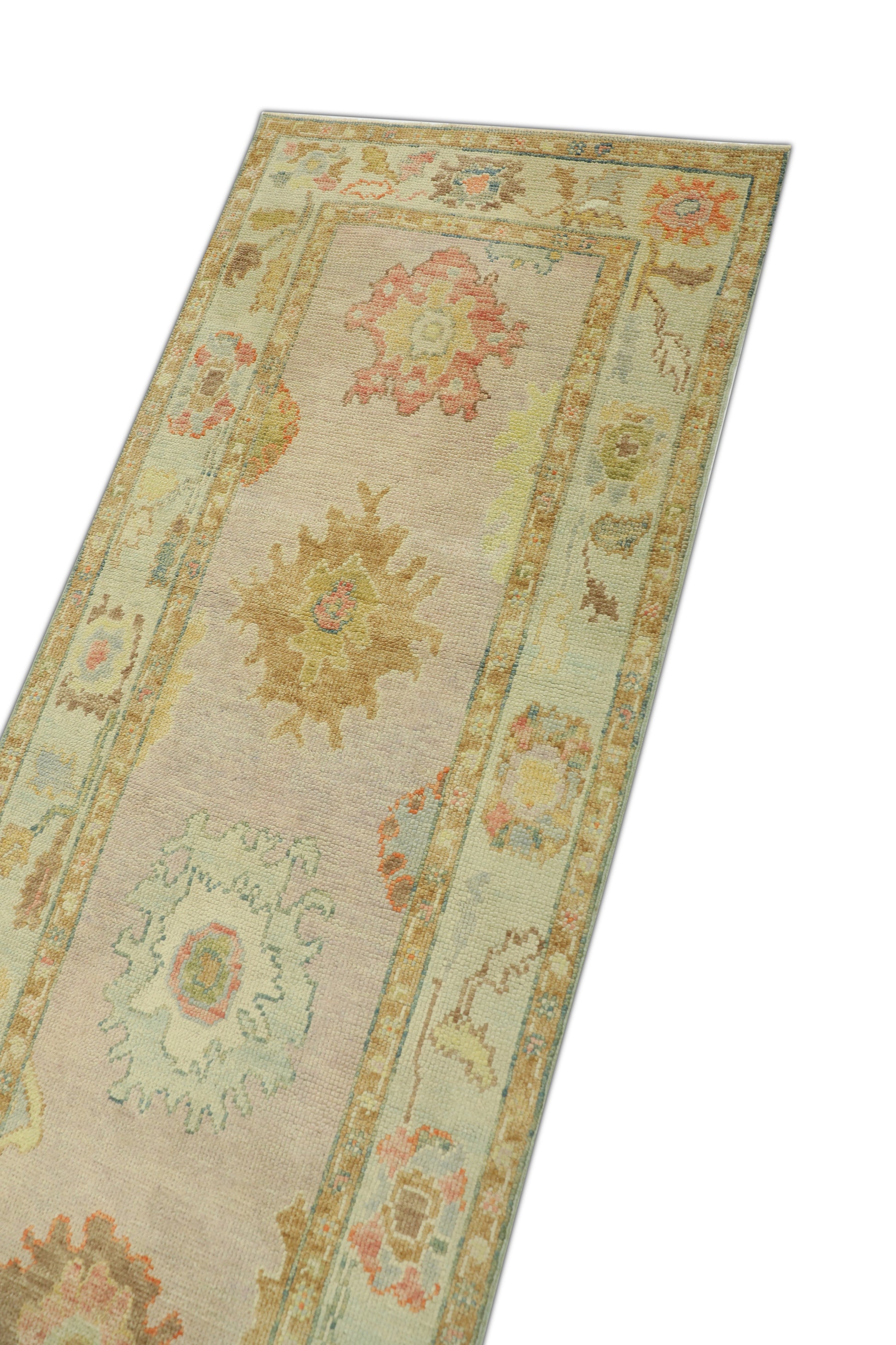 Turkish Oushak Rug 2'9" x 7'2" #1266