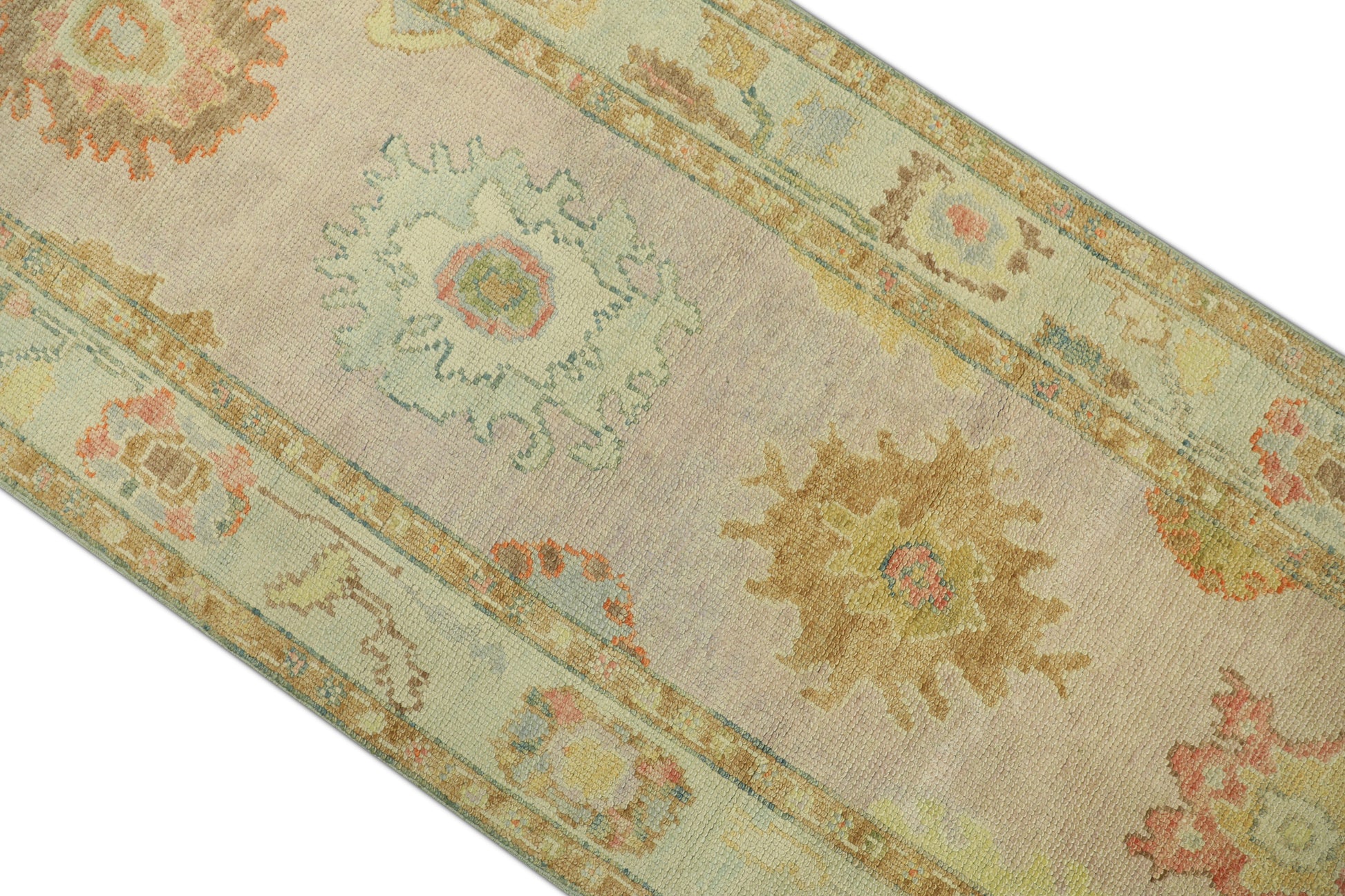 Turkish Oushak Rug 2'9" x 7'2" #1266