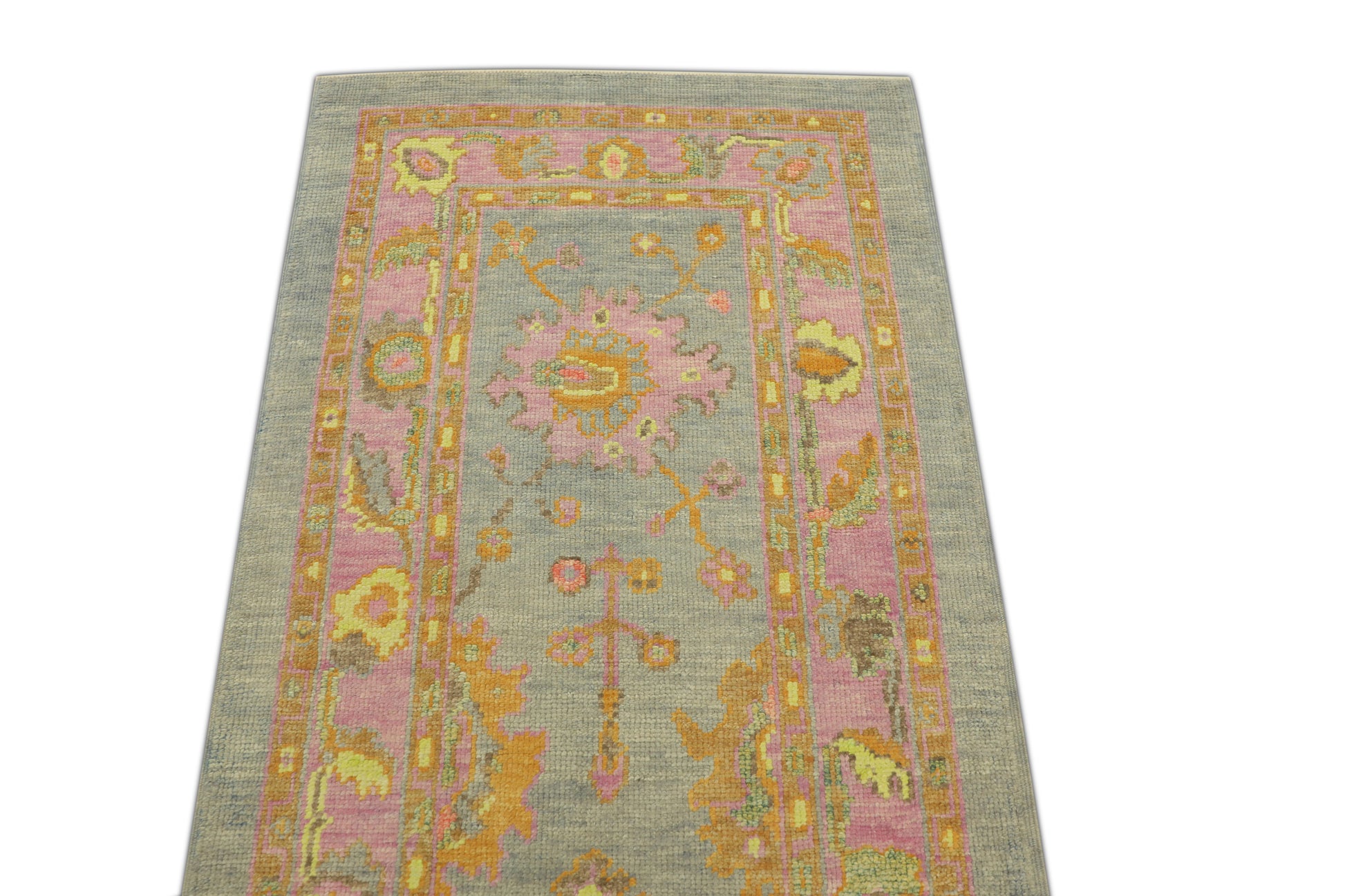 Turkish Oushak Rug 2'11" x 9'4" #703