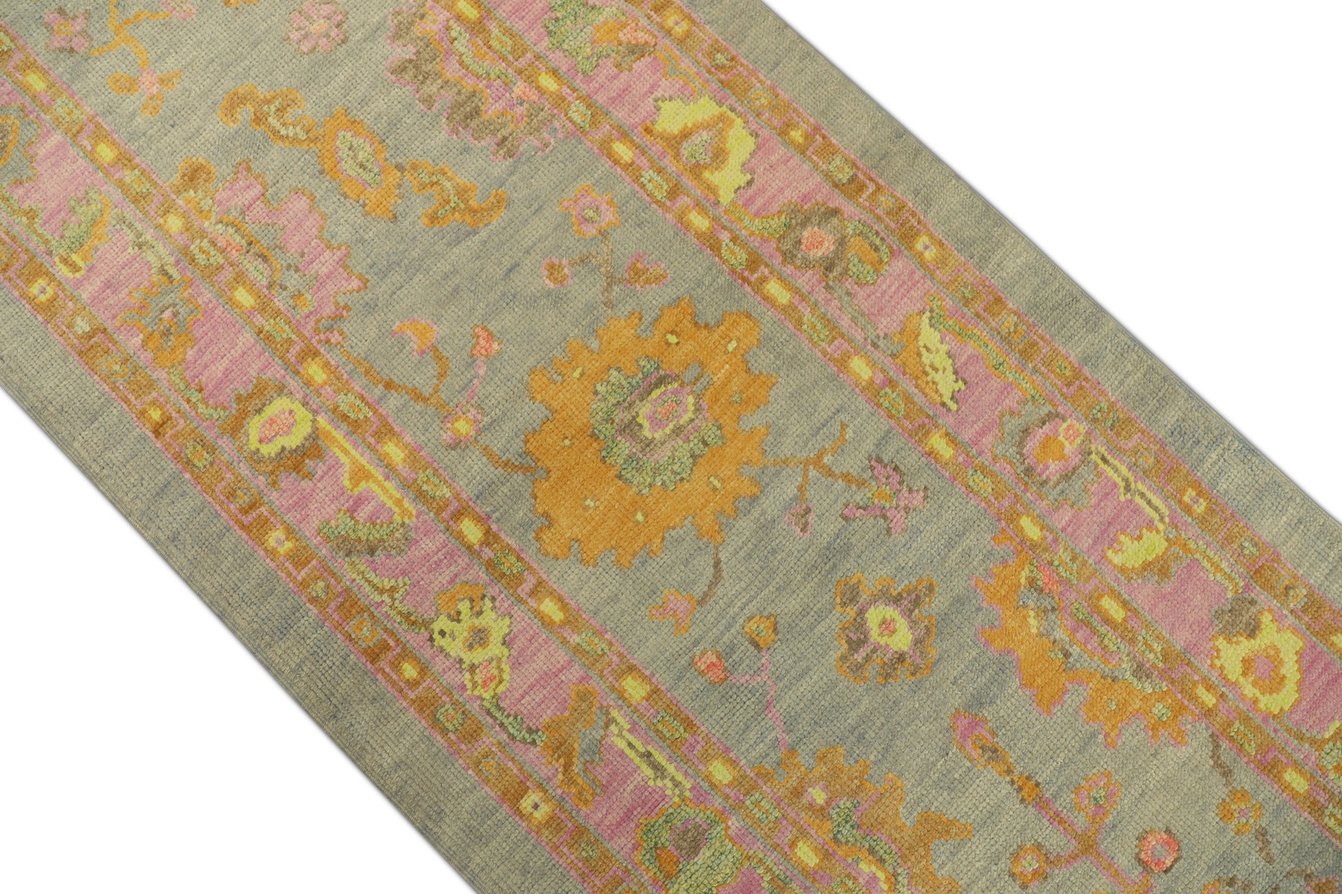 Turkish Oushak Rug 2'11" x 9'4" #703