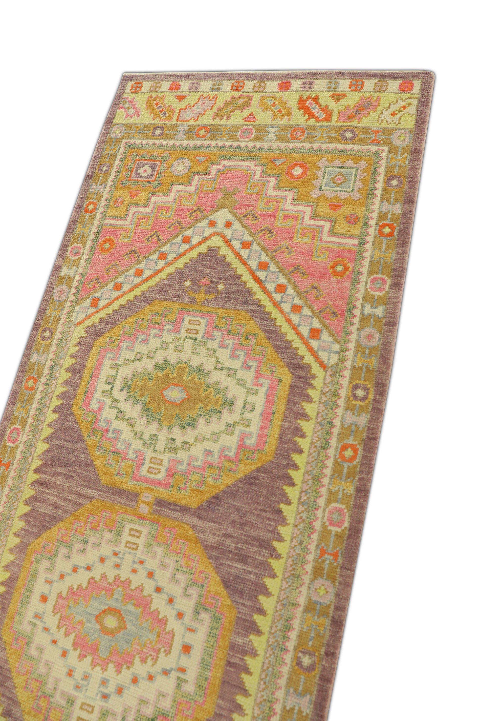 Turkish Oushak Rug 3' x 8'3" #652