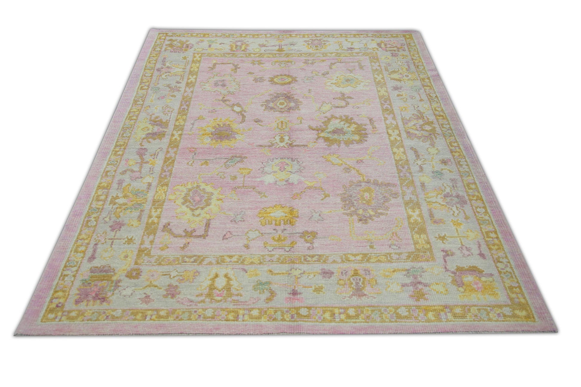 Turkish Oushak Rug 5'3" x 7'2" #142