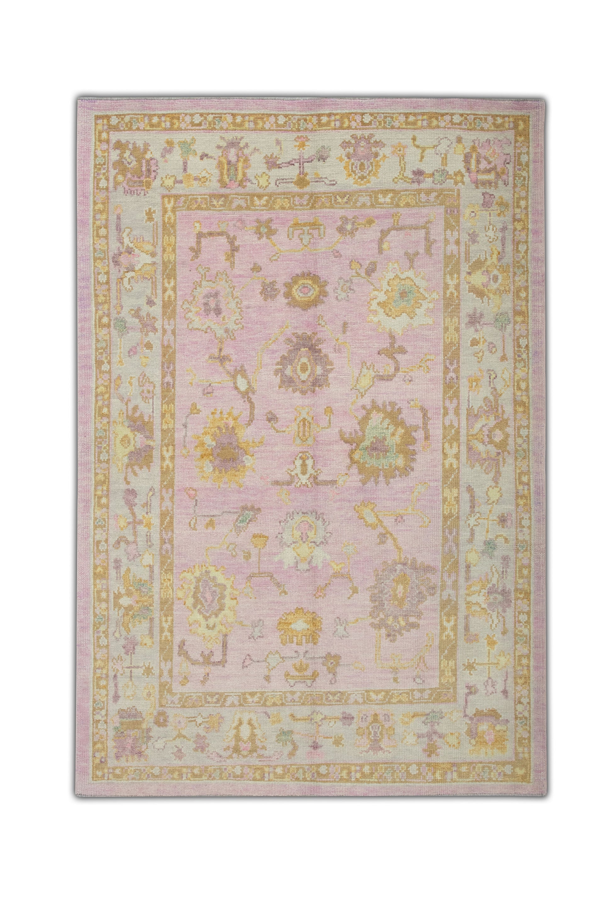 Turkish Oushak Rug 5'3" x 7'2" #142