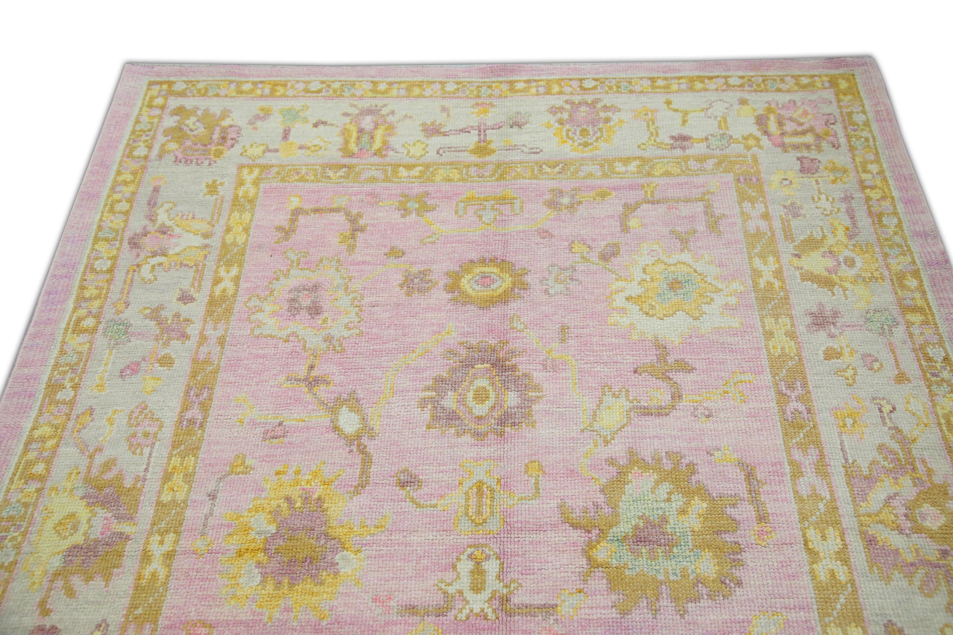 Turkish Oushak Rug 5'3" x 7'2" #142
