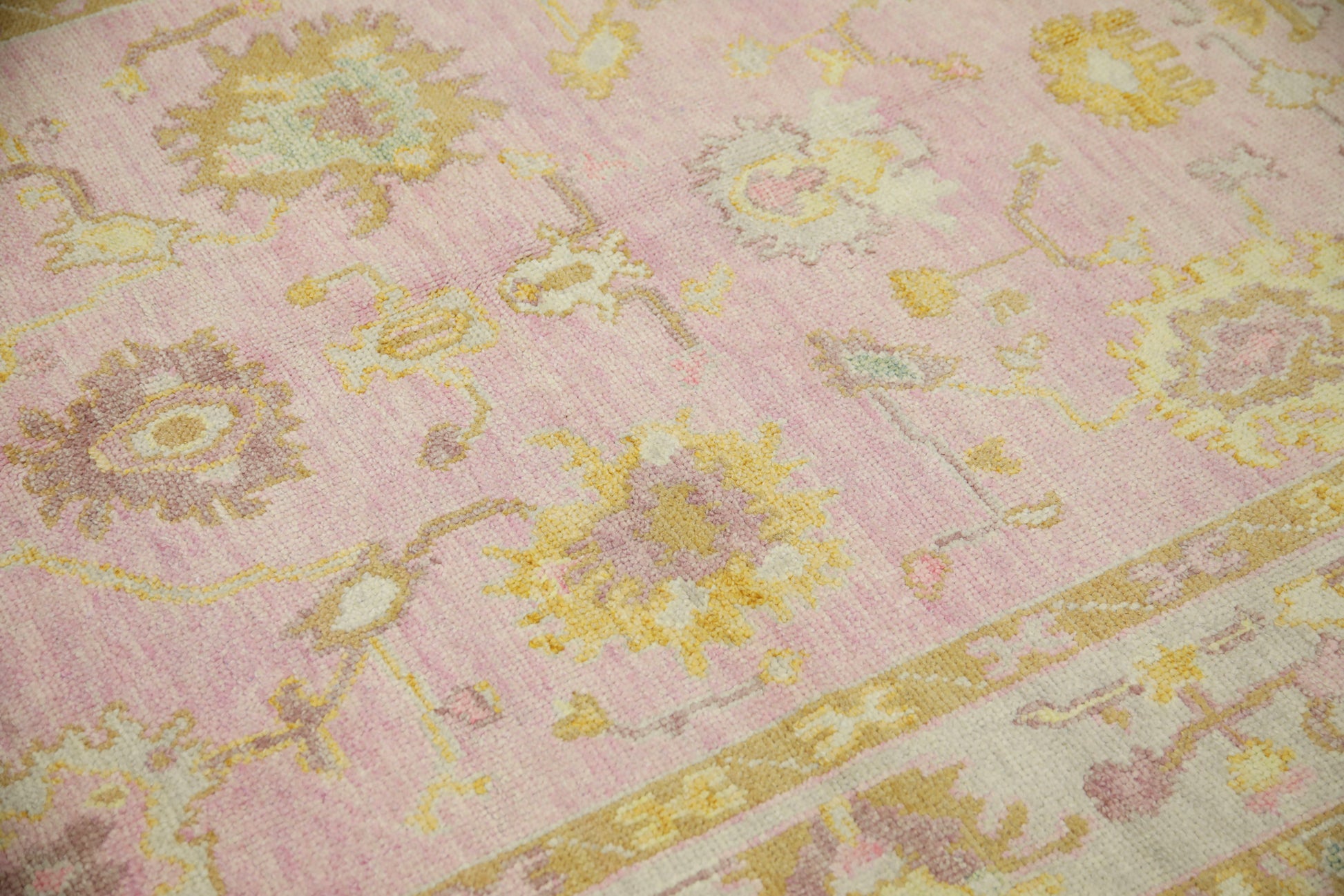 Turkish Oushak Rug 5'3" x 7'2" #142