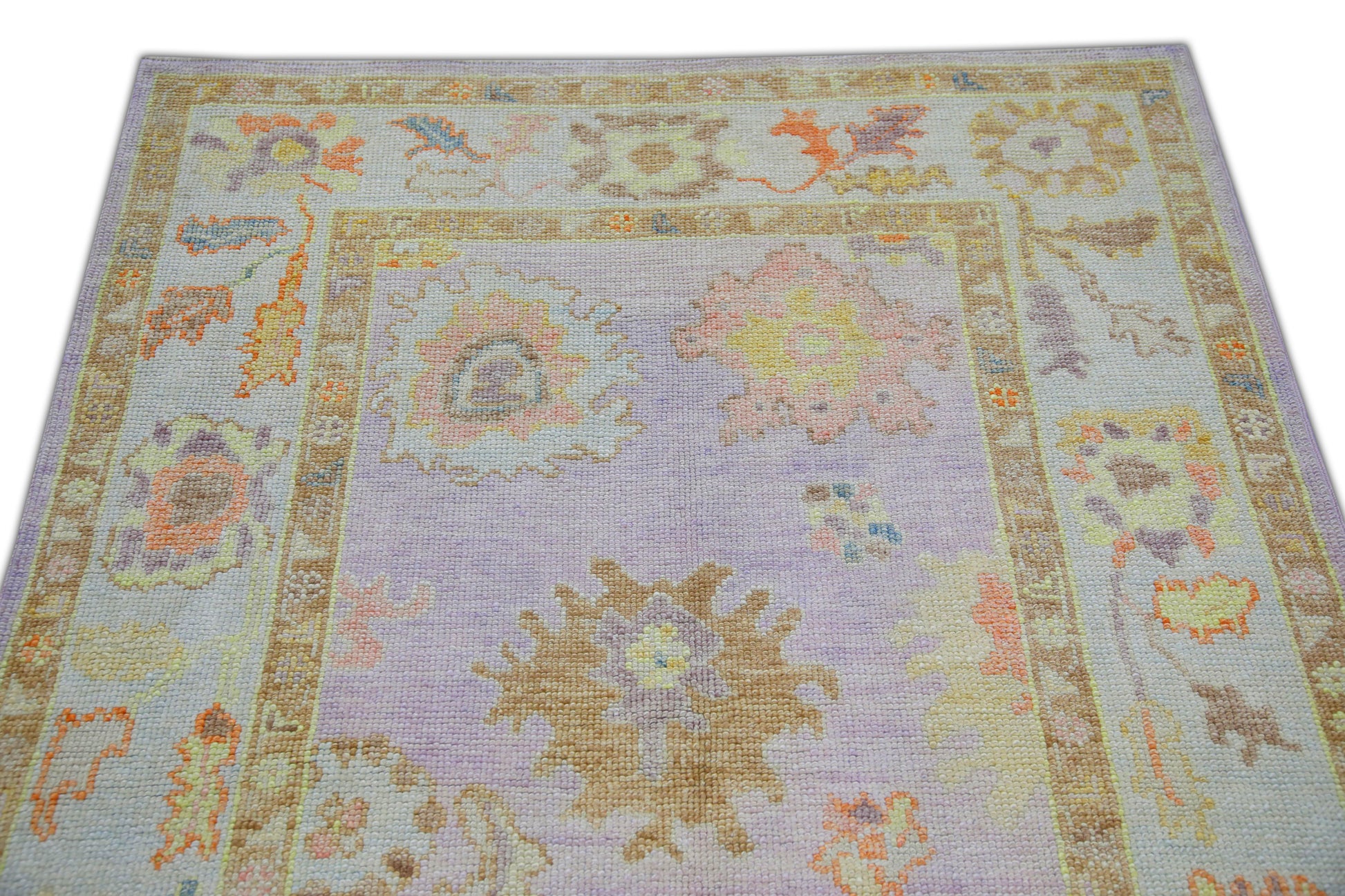 Turkish Oushak Rug 4'2" x 6'2" #93