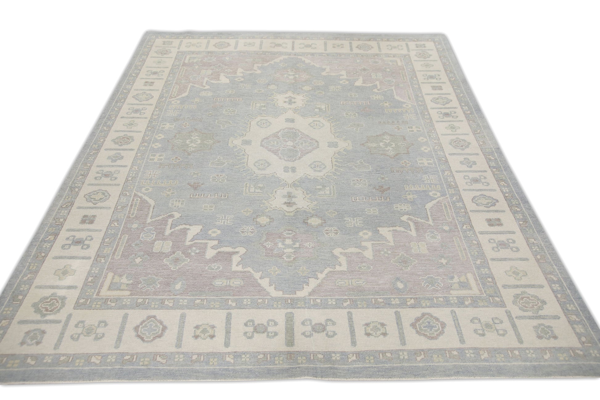 Turkish Oushak Rug 7'11" x 9'10" #7443