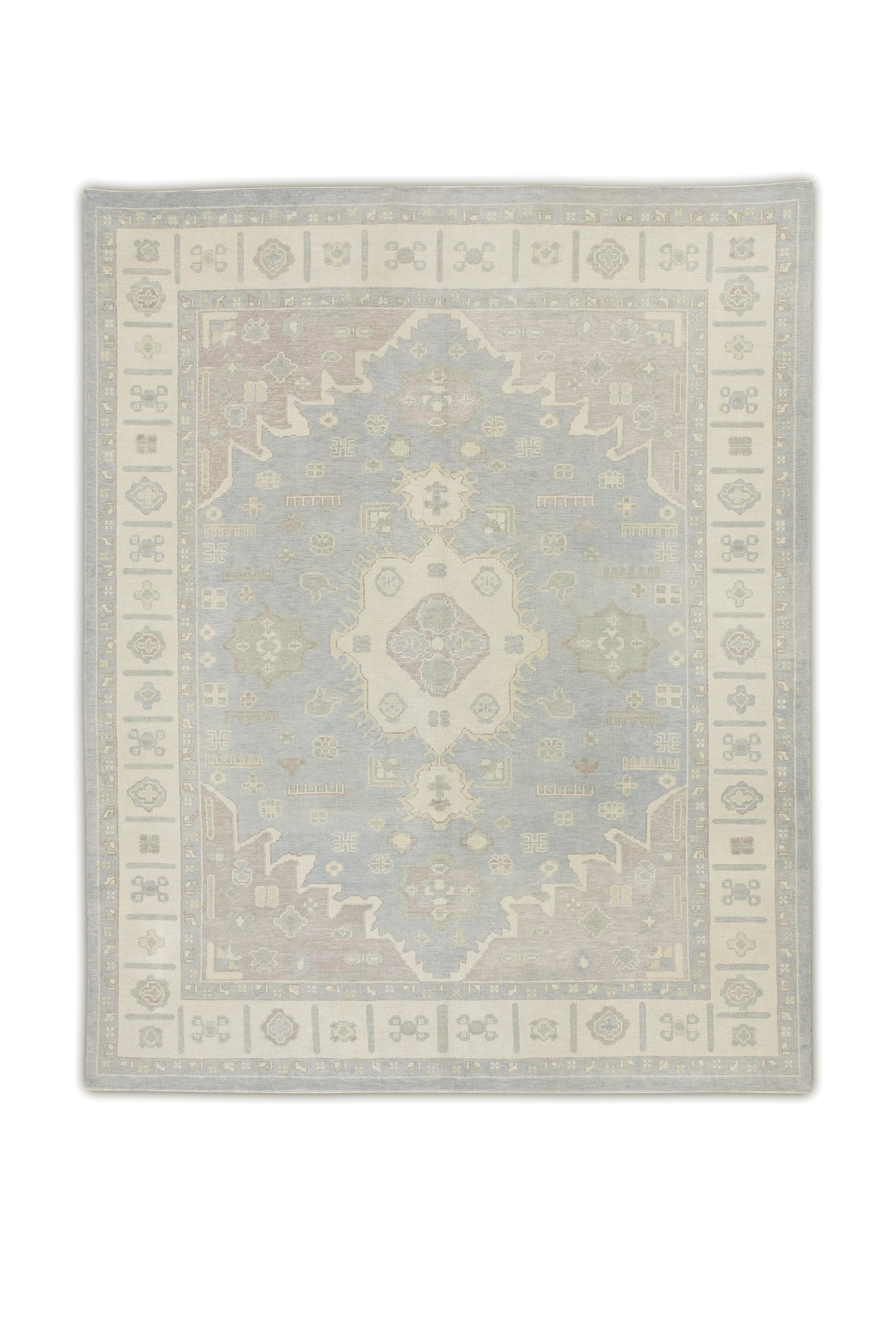 Turkish Oushak Rug 7'11" x 9'10" #7443