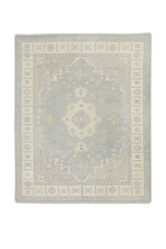 #7443 Turkish Oushak 7'11" x 9'10"