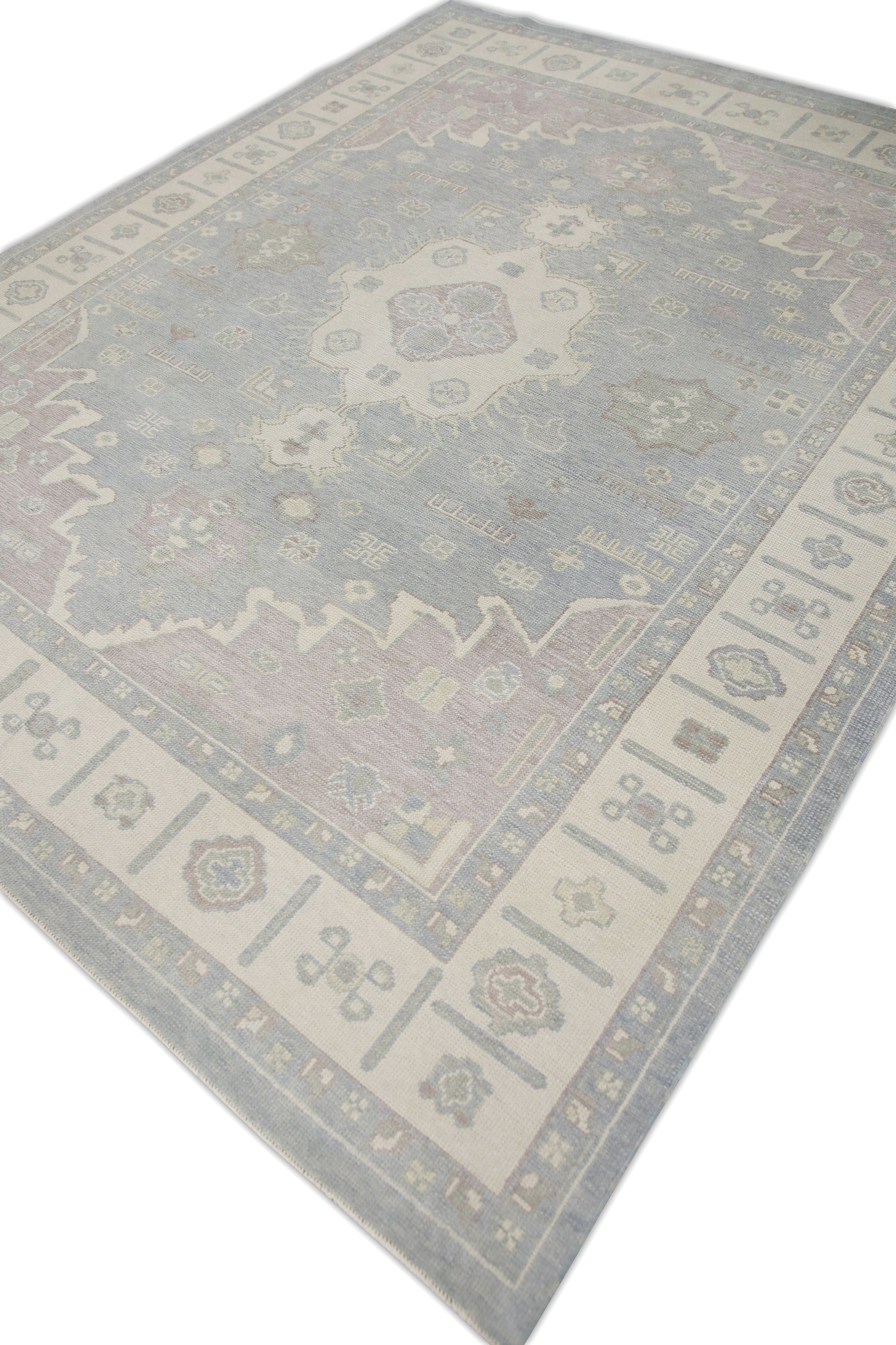 Turkish Oushak Rug 7'11" x 9'10" #7443