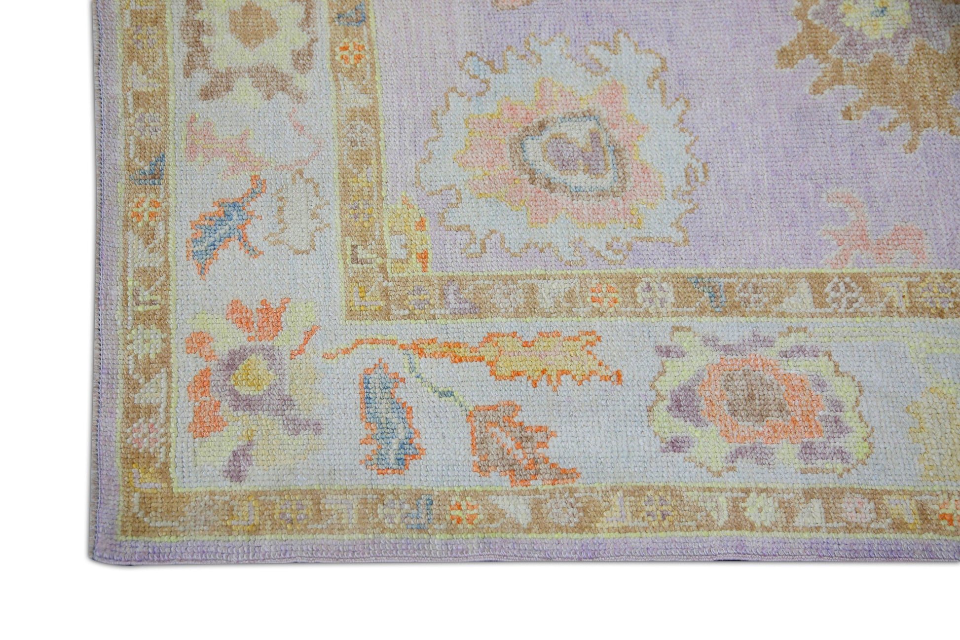 Turkish Oushak Rug 4'2" x 6'2" #93