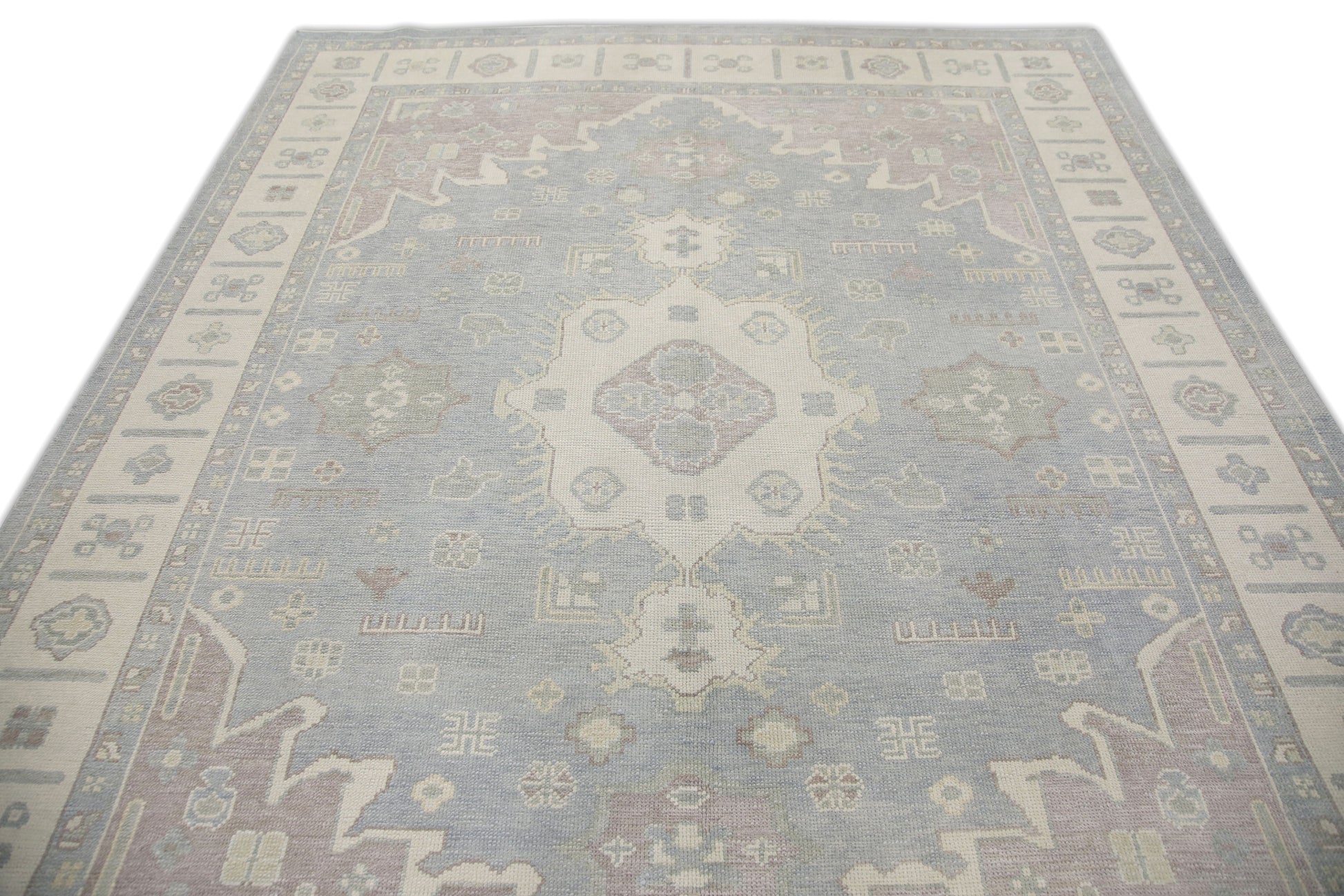 Turkish Oushak Rug 7'11" x 9'10" #7443