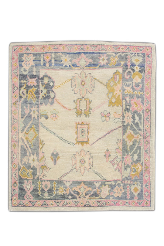 #4608 Turkish Oushak 5'8" x 6'11"