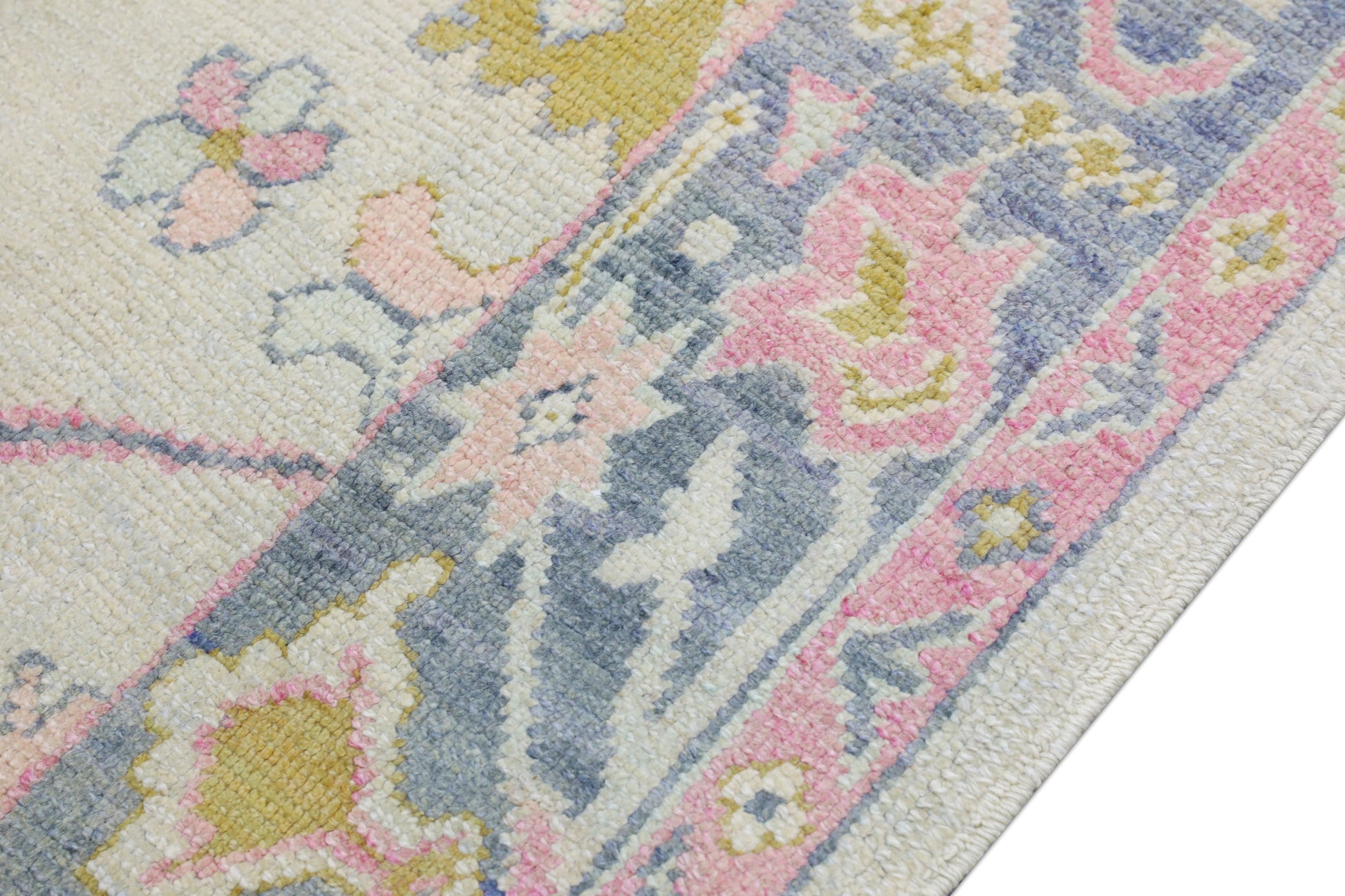 Turkish Oushak Rug 5'8" x 6'11" #4608