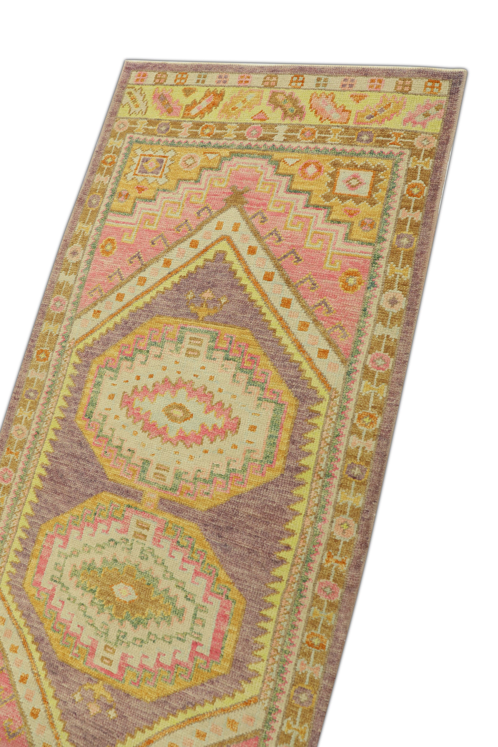 Turkish Oushak Rug 3' x 7'5" #1481