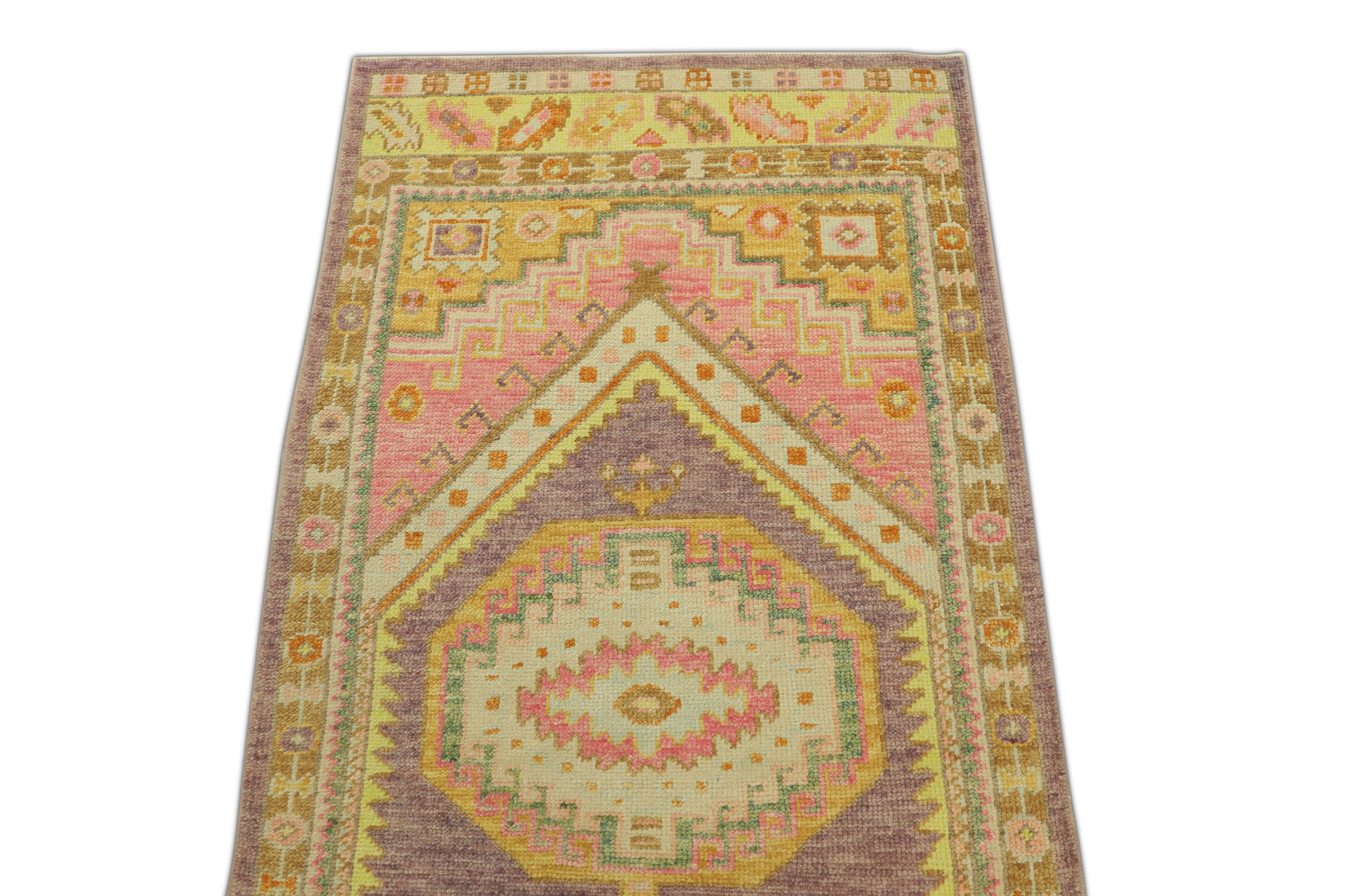 Turkish Oushak Rug 3' x 7'5" #1481