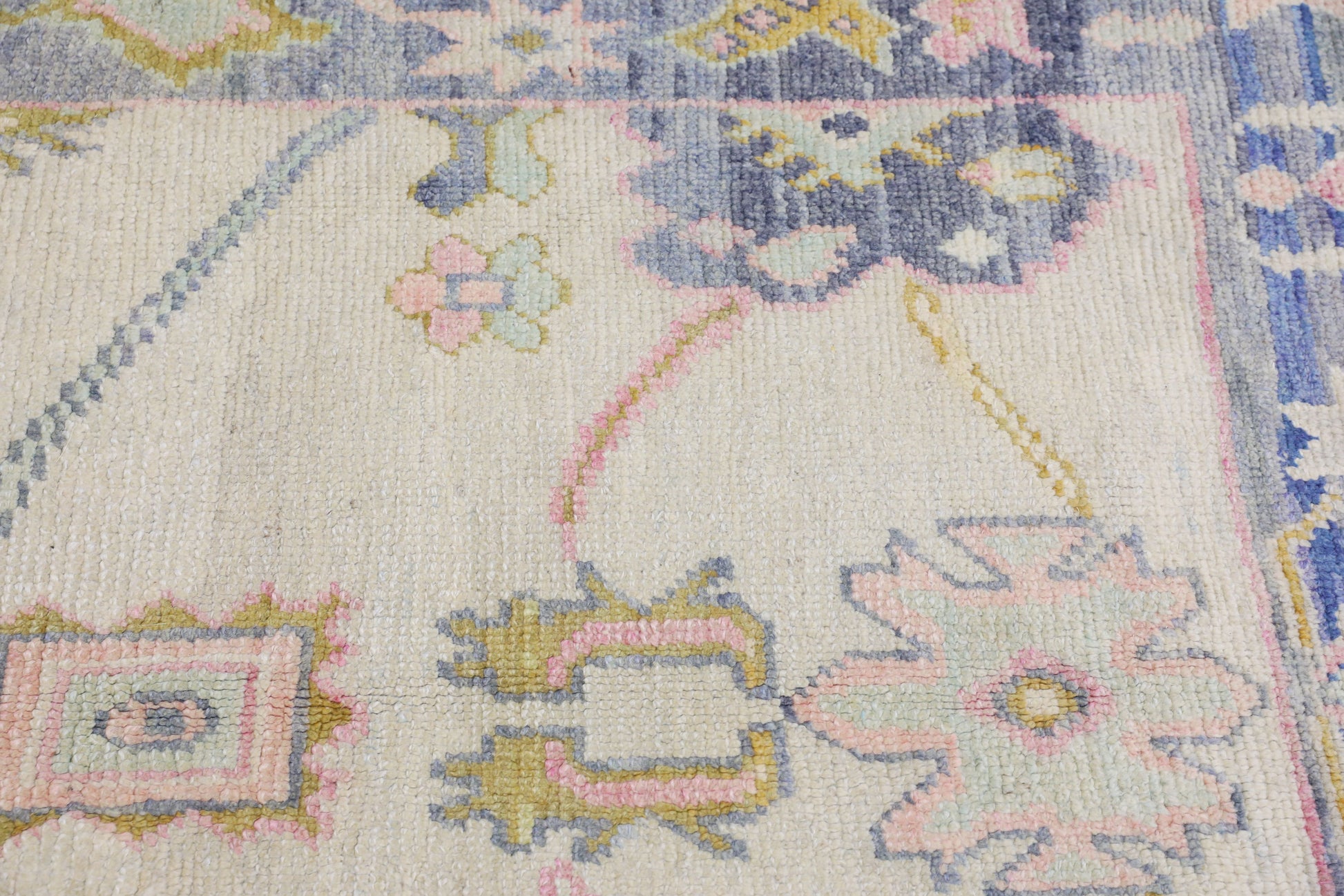 Turkish Oushak Rug 5'8" x 6'11" #4608