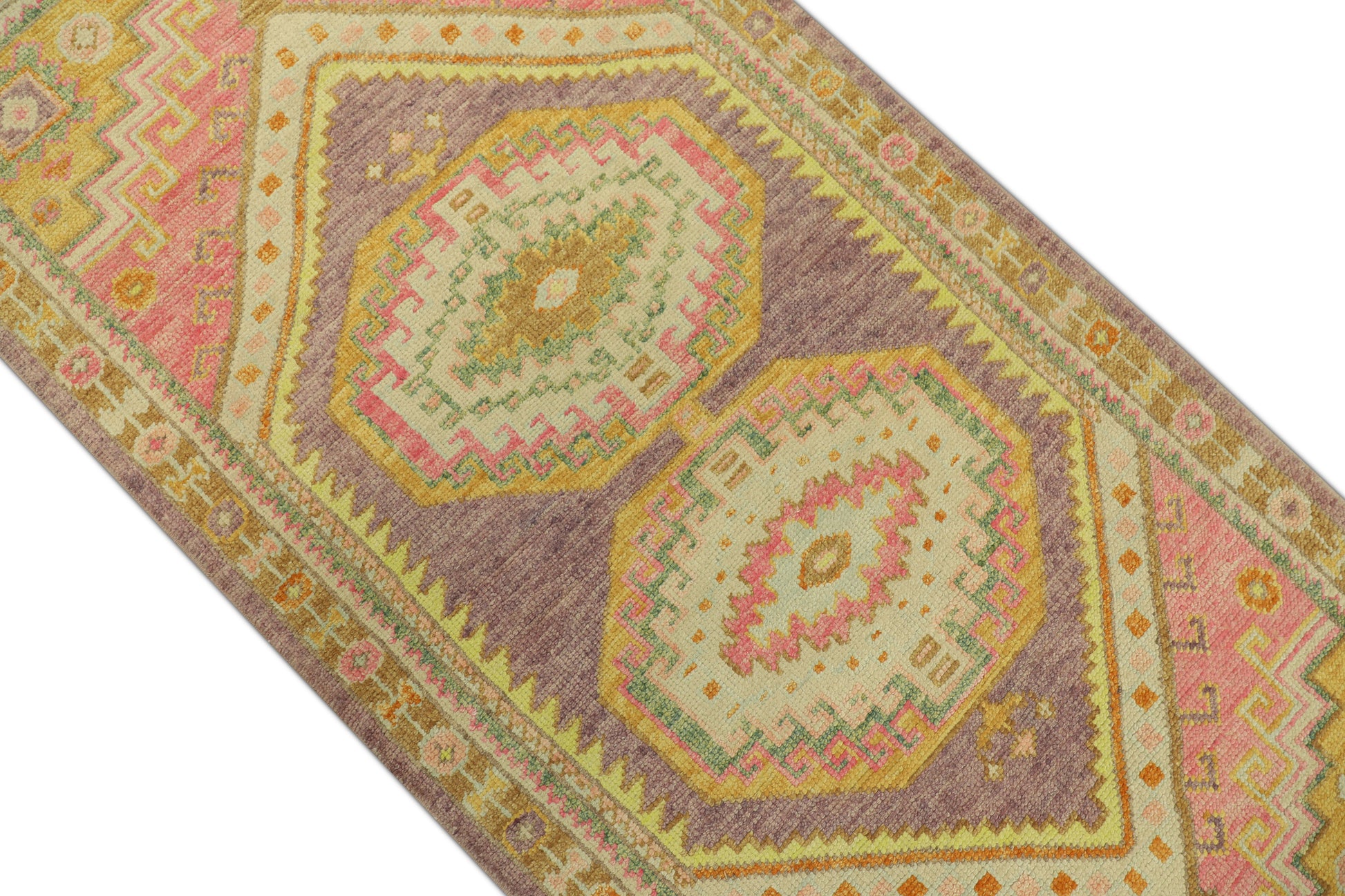 Turkish Oushak Rug 3' x 7'5" #1481
