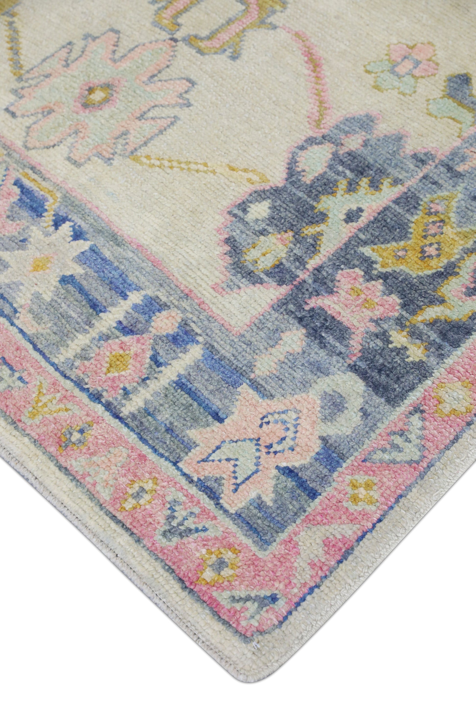 Turkish Oushak Rug 5'8" x 6'11" #4608