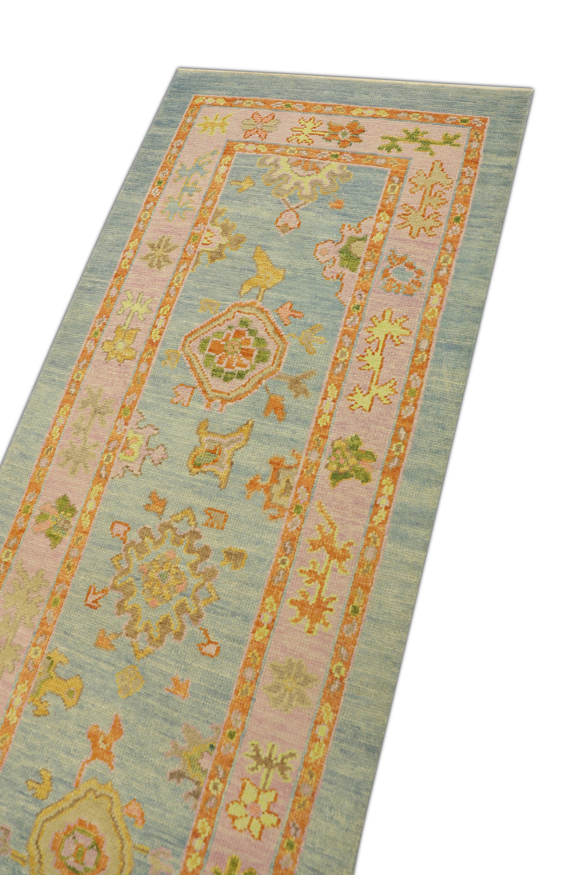 Turkish Oushak Rug 3' x 8'6" #753