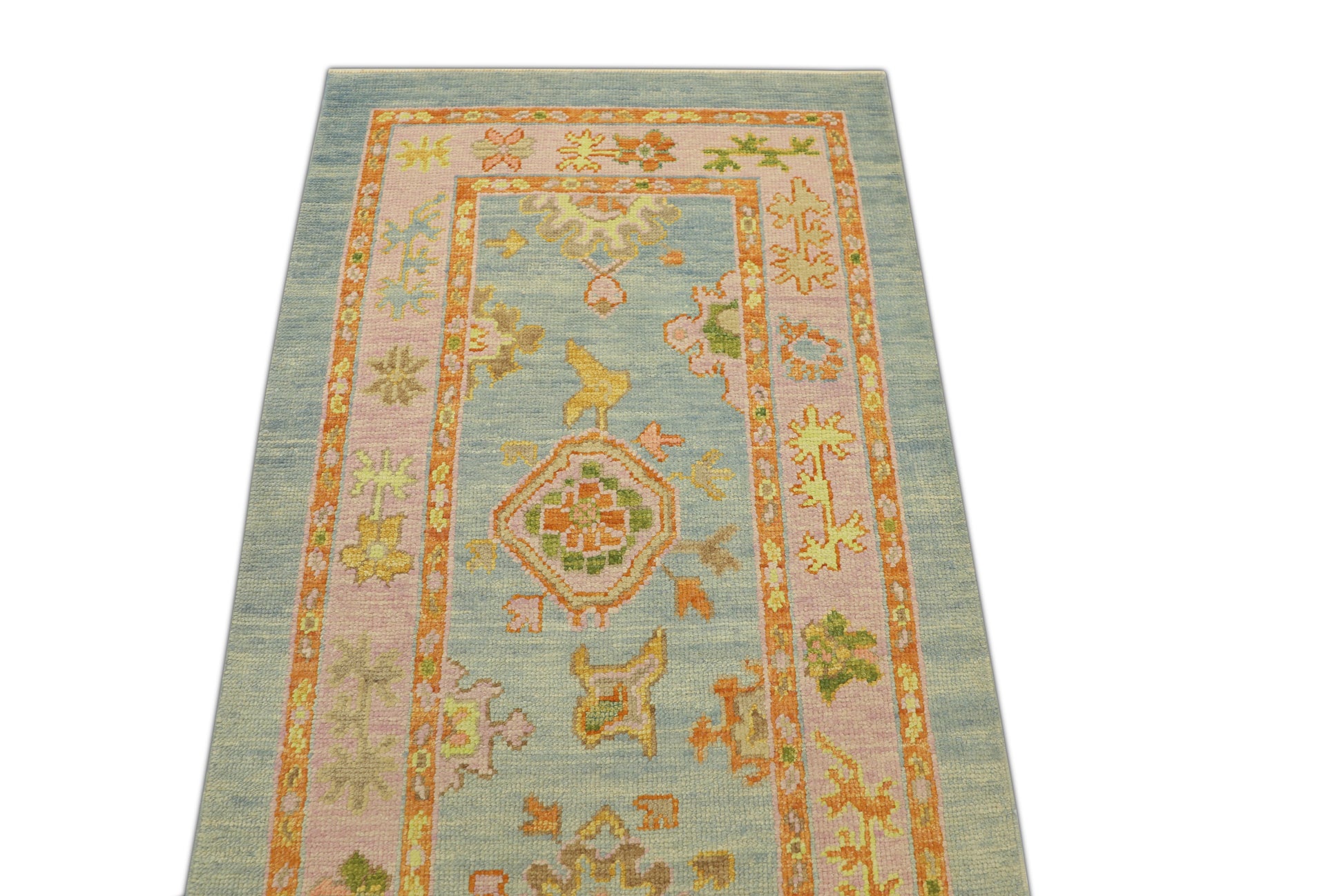 Turkish Oushak Rug 3' x 8'6" #753