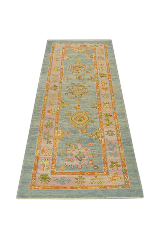 #753 Turkish Oushak 3' x 8'6"