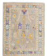 Turkish Oushak Rug 5'8" x 7'8" #4605