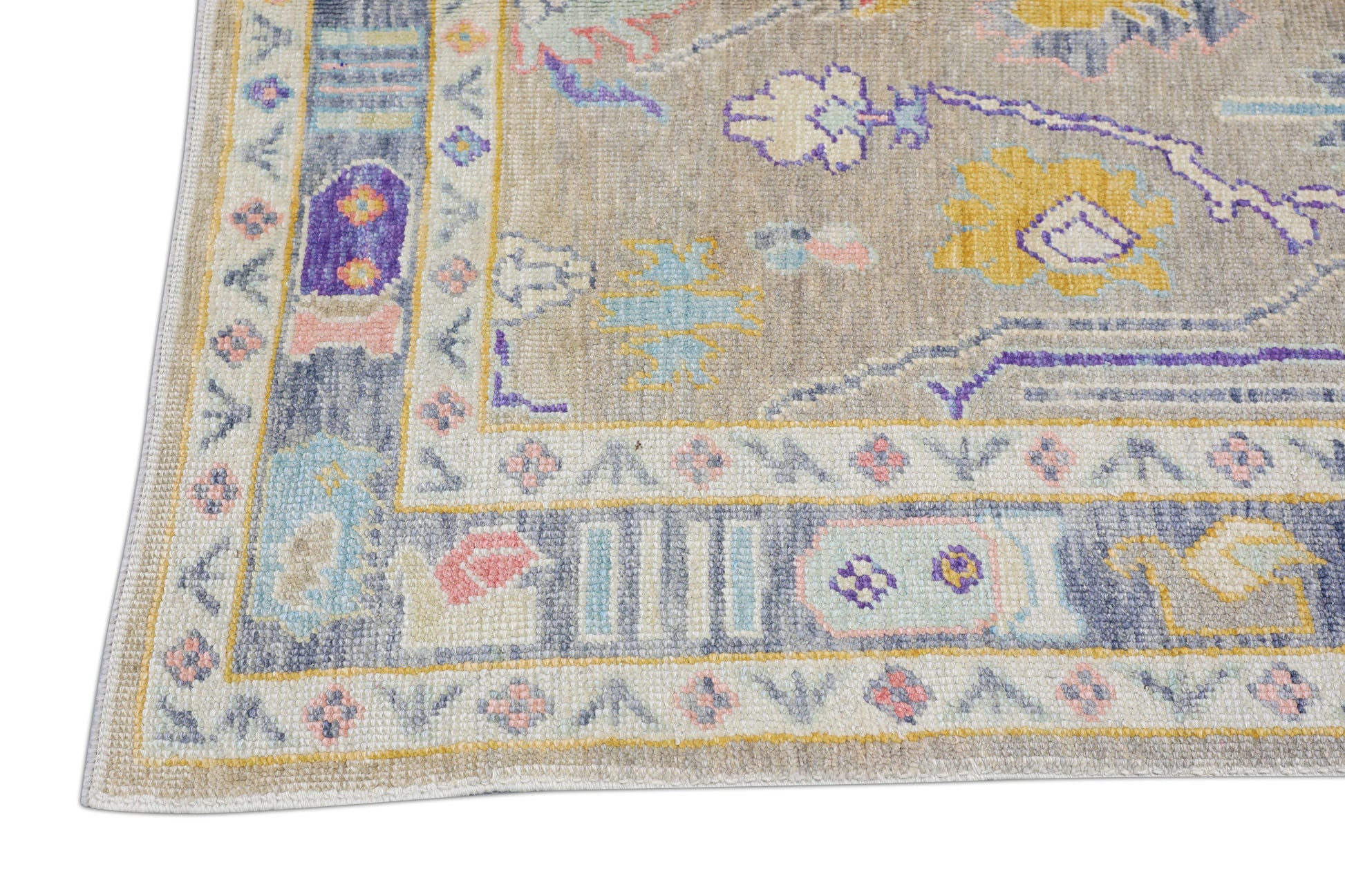 Turkish Oushak Rug 5'8" x 7'8" #4605