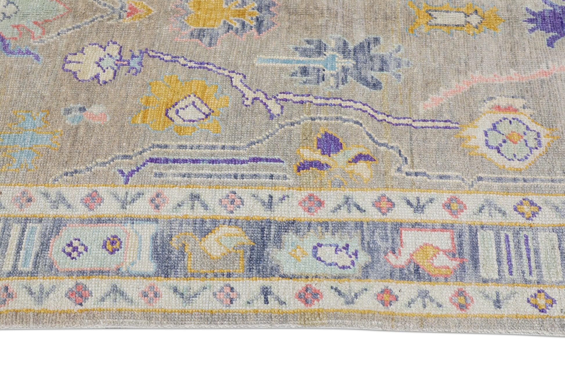 Turkish Oushak Rug 5'8" x 7'8" #4605